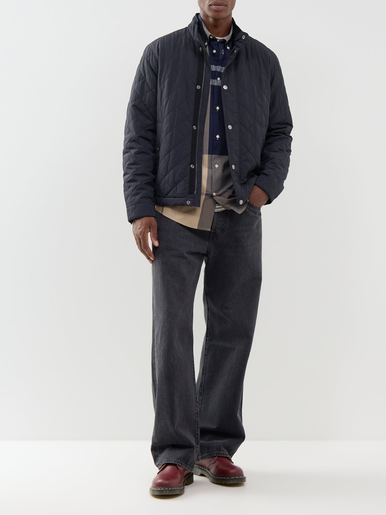 Classic Quilted Jacket Black