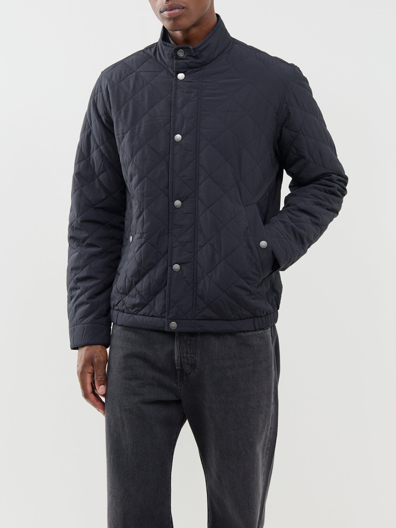 Classic Quilted Jacket Black