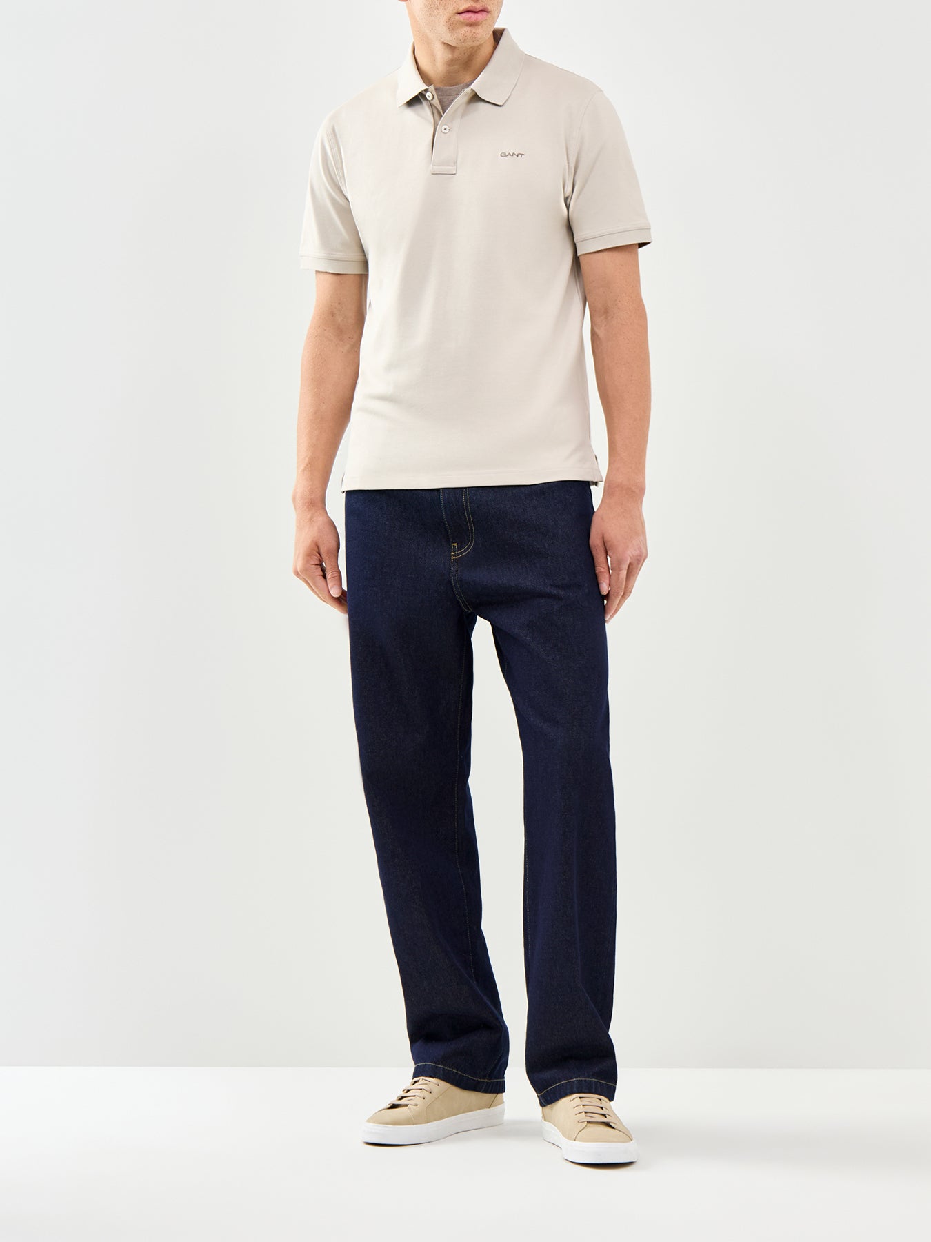 Contrast Pique Polo