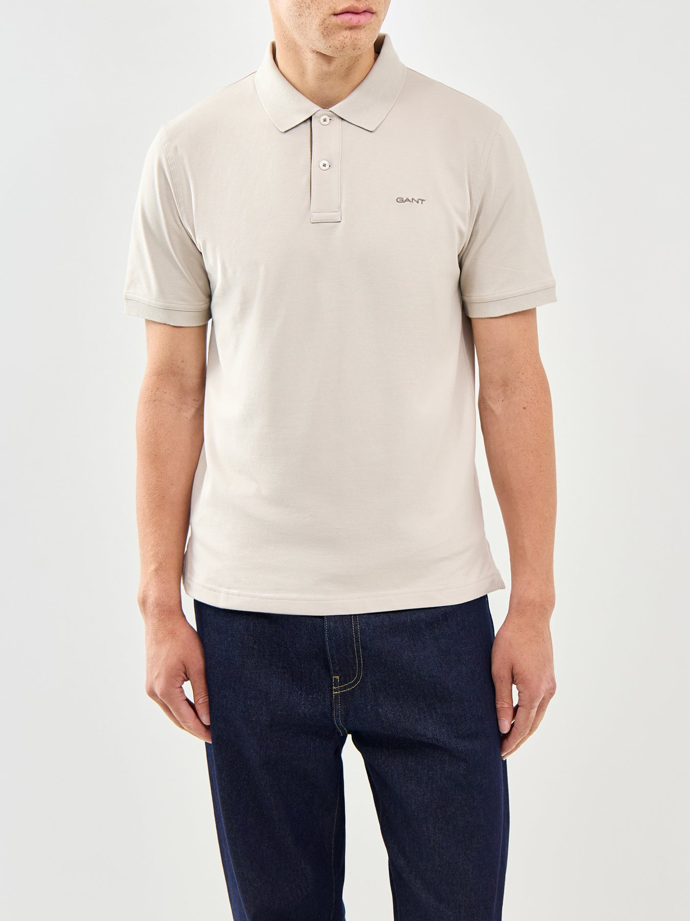 Contrast Pique Polo