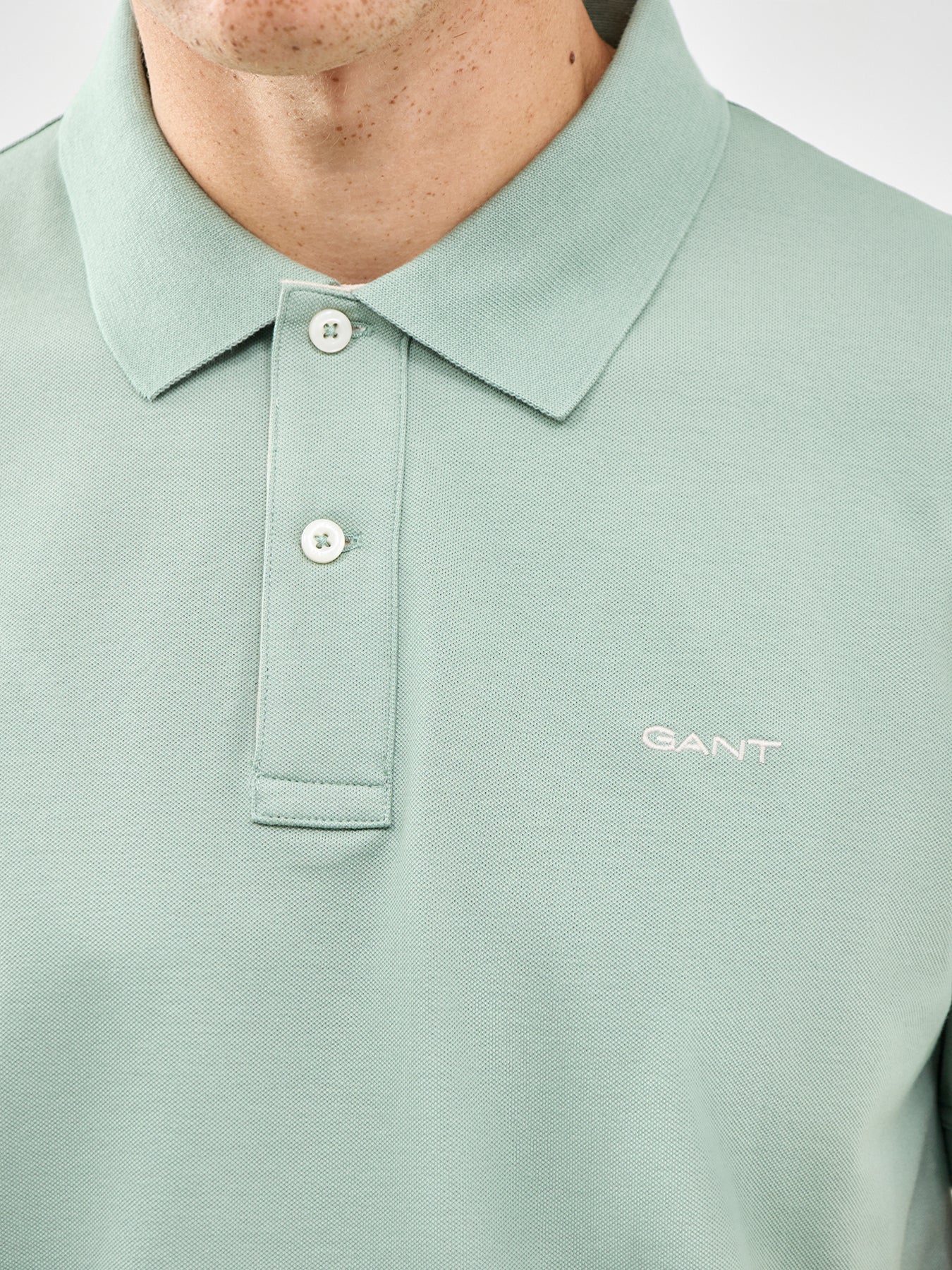 Contrast Pique Polo