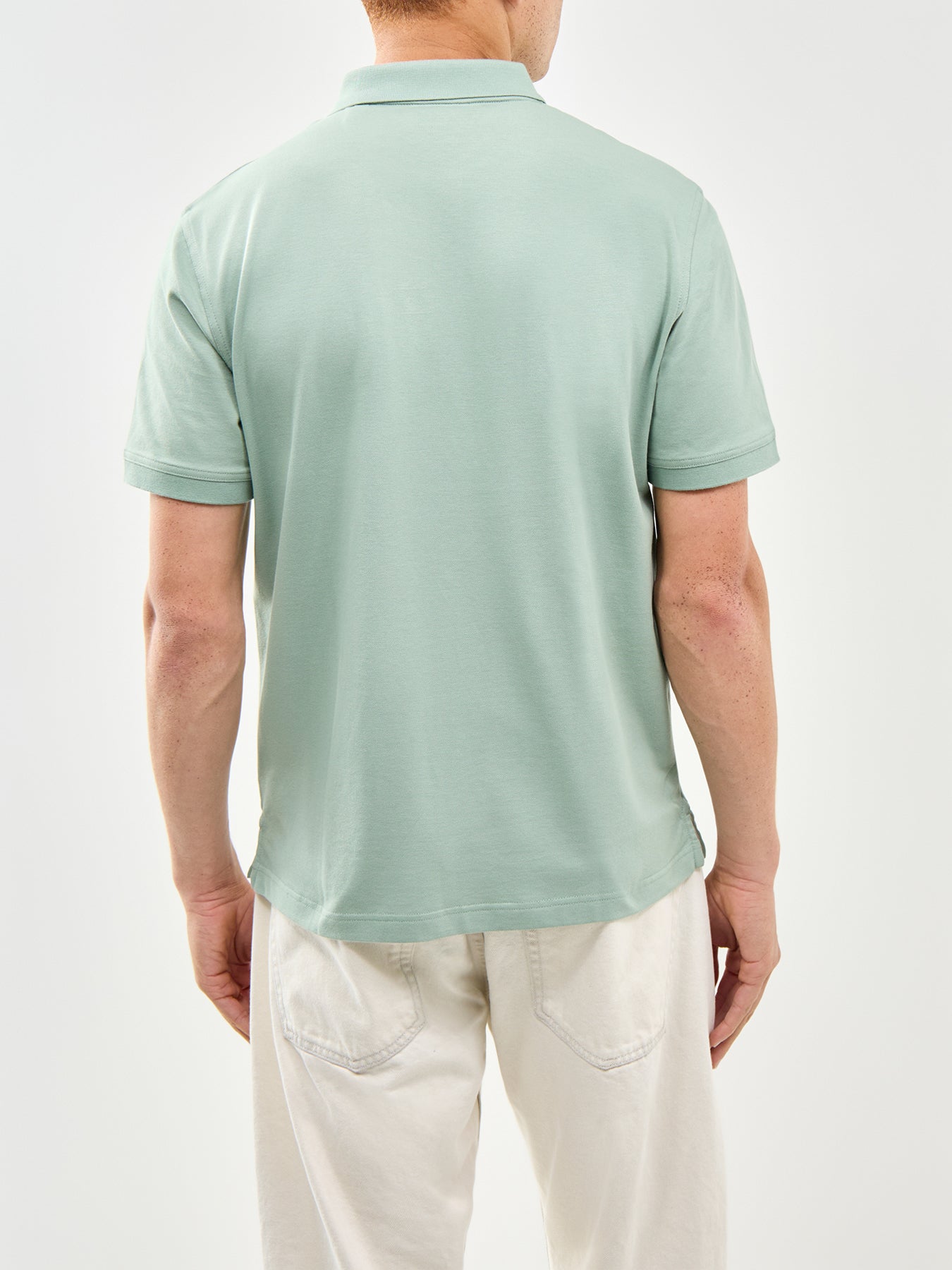 Contrast Pique Polo