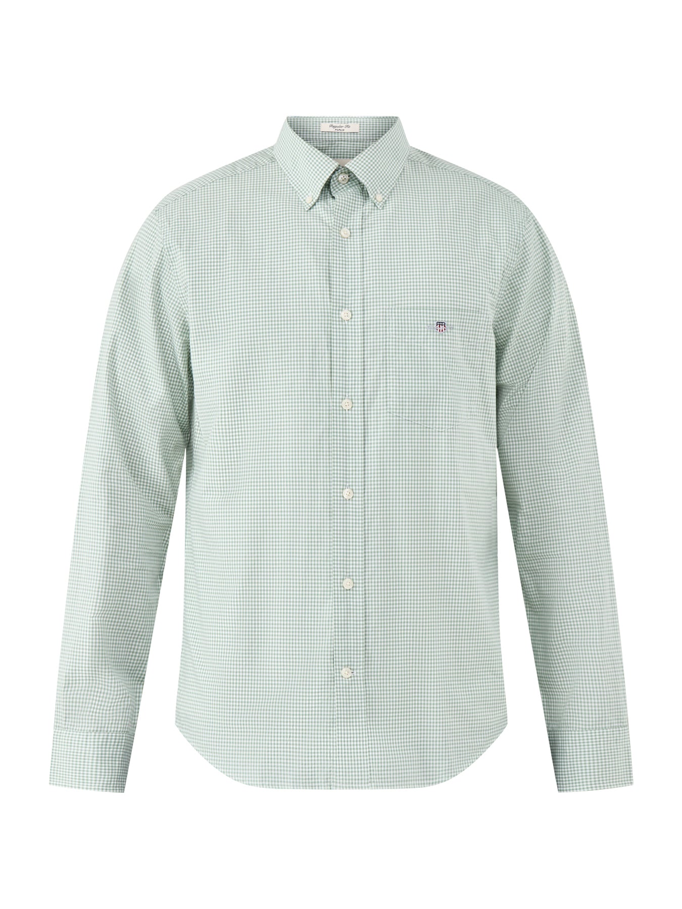 Classic Poplin Gingham Shirt Surplus Mint