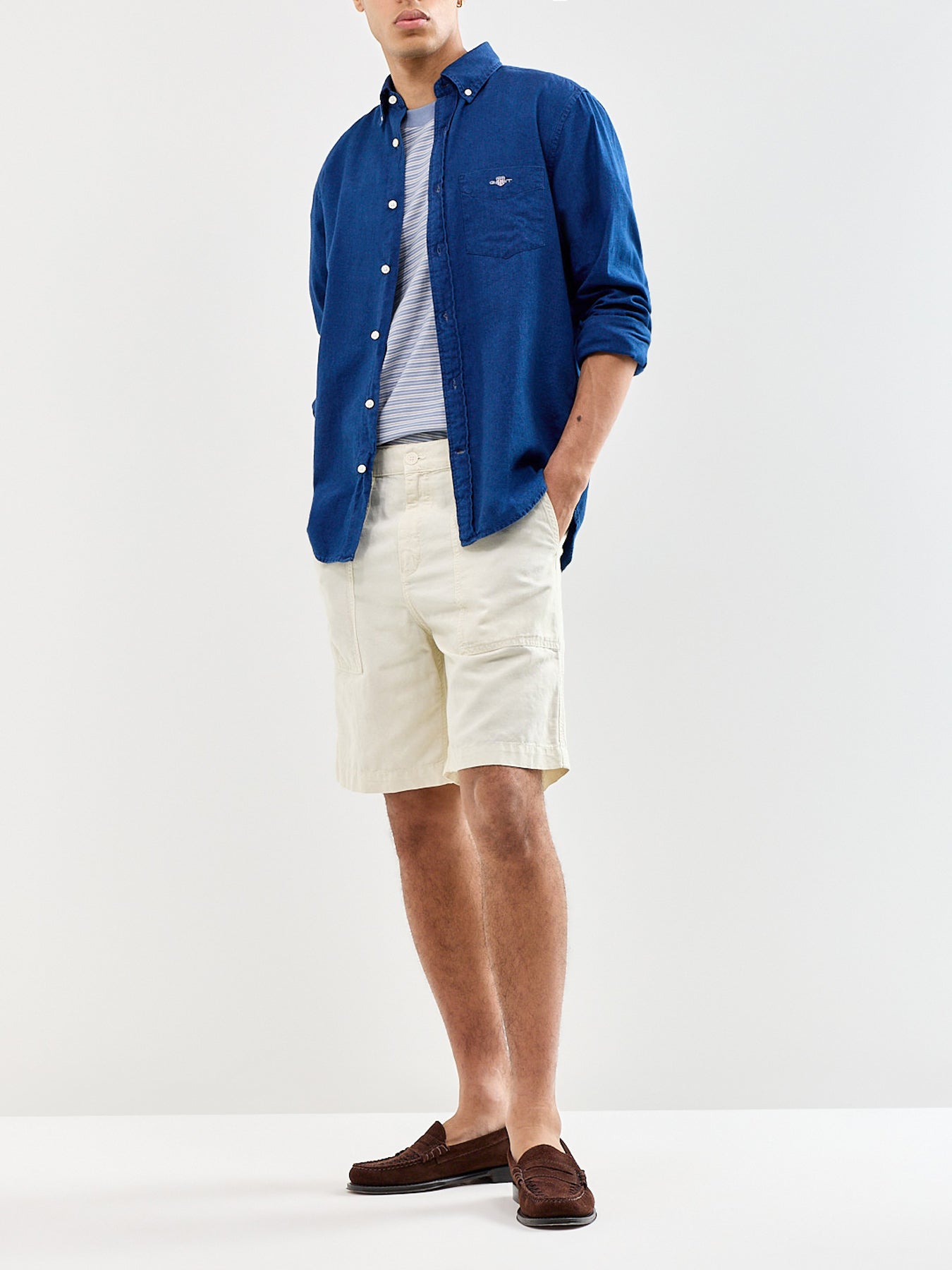 Oxford Indigo Shirt Navy