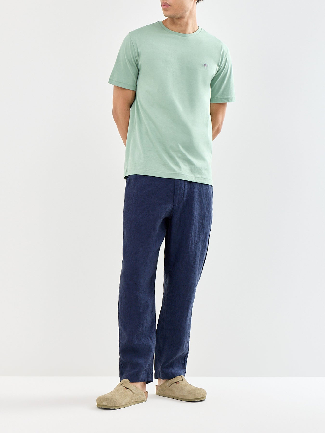 Shield Cotton T-Shirt Green