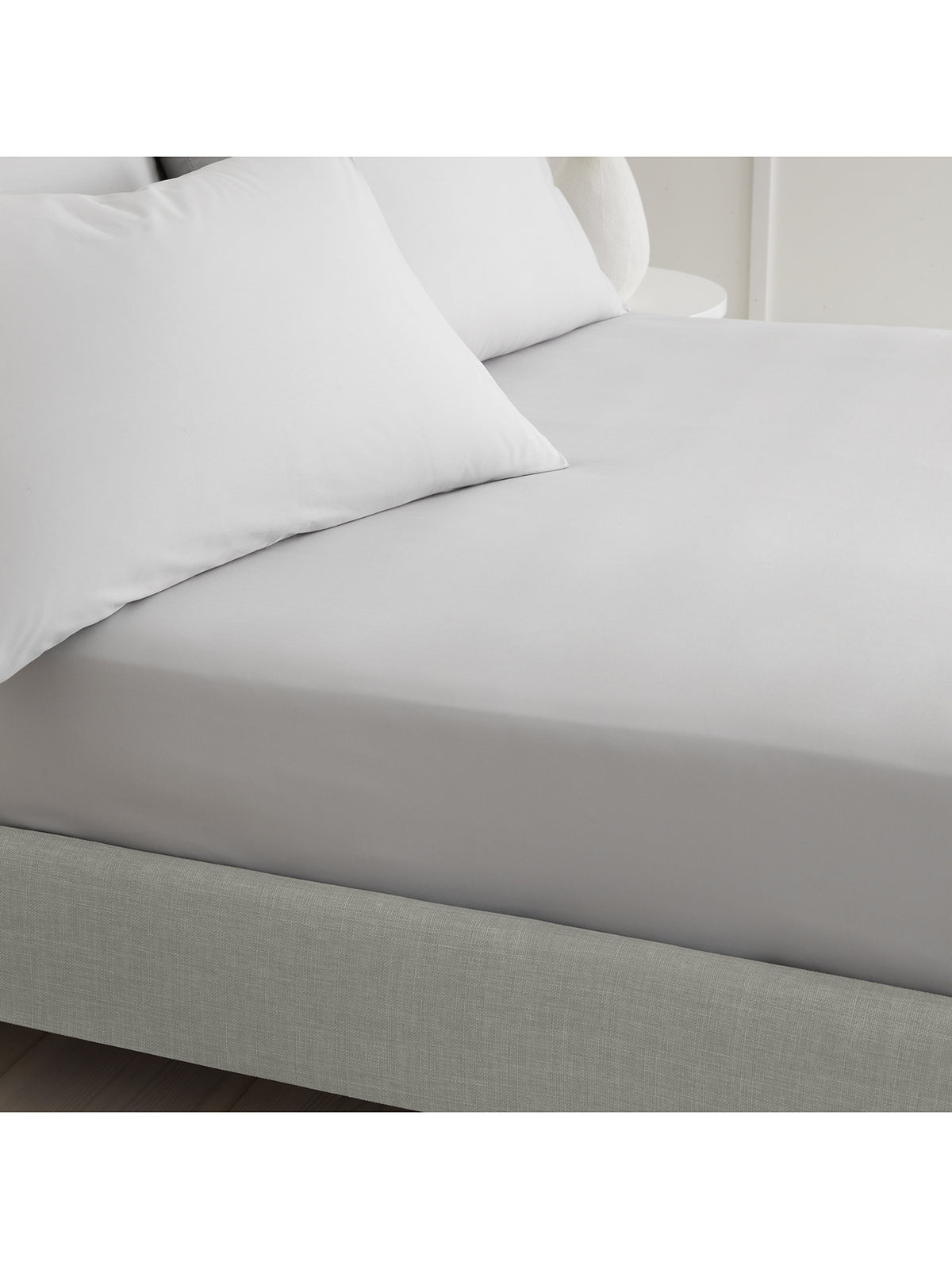 Bianca 200TC Cotton Percale Grey by Turner Bianca