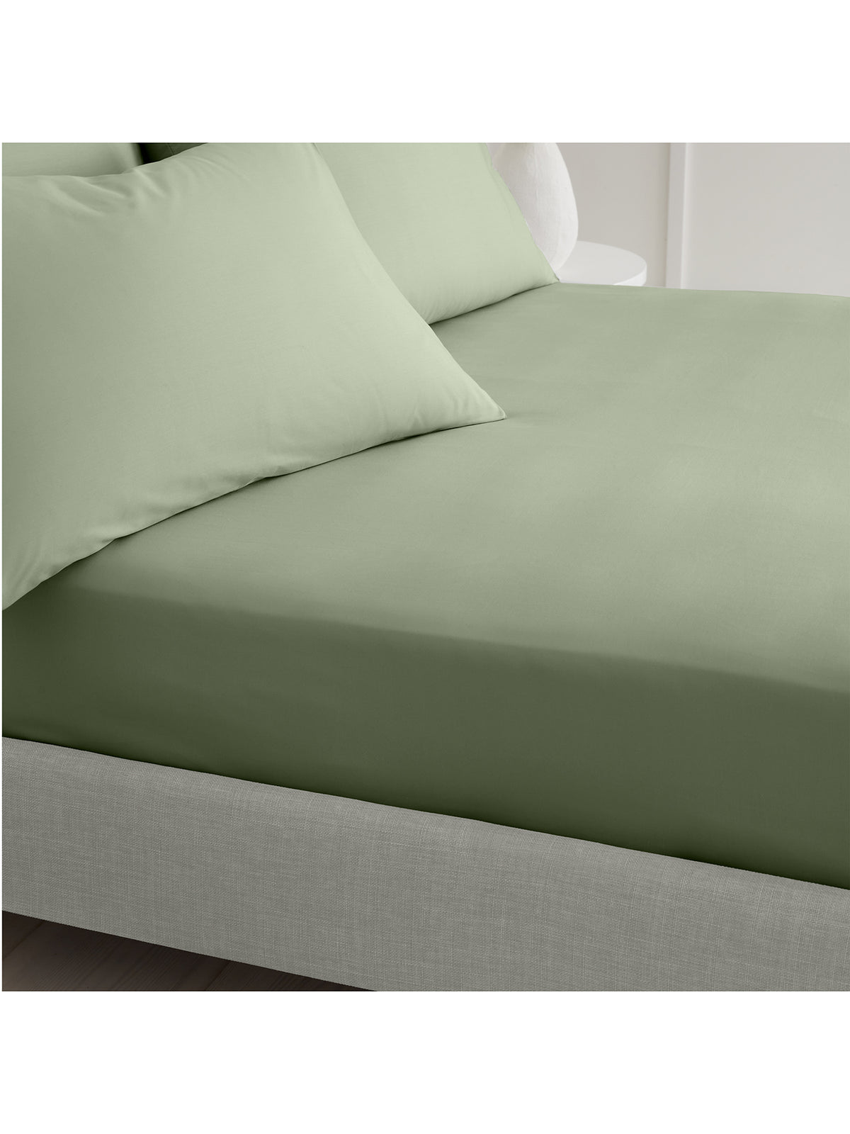 Bianca 200TC Cotton Percale Sage by Turner Bianca