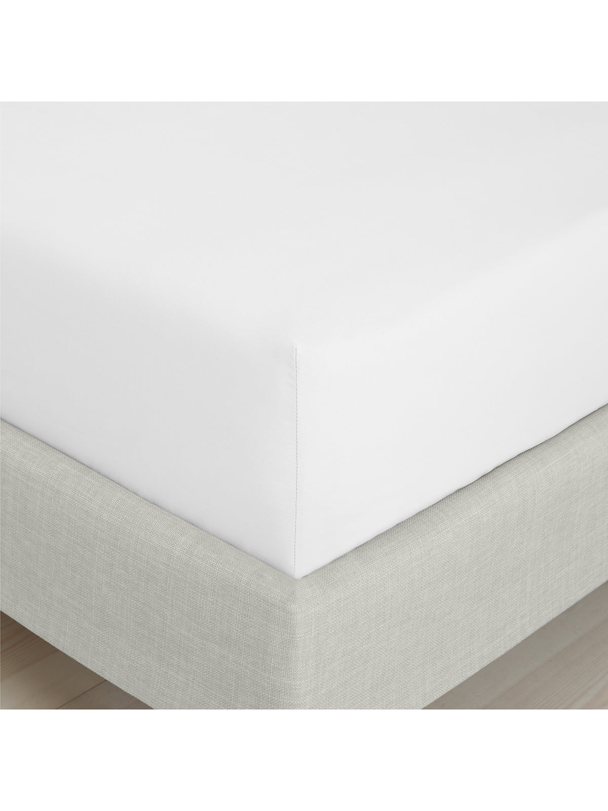 Bianca 200TC Cotton Percale White by Turner Bianca