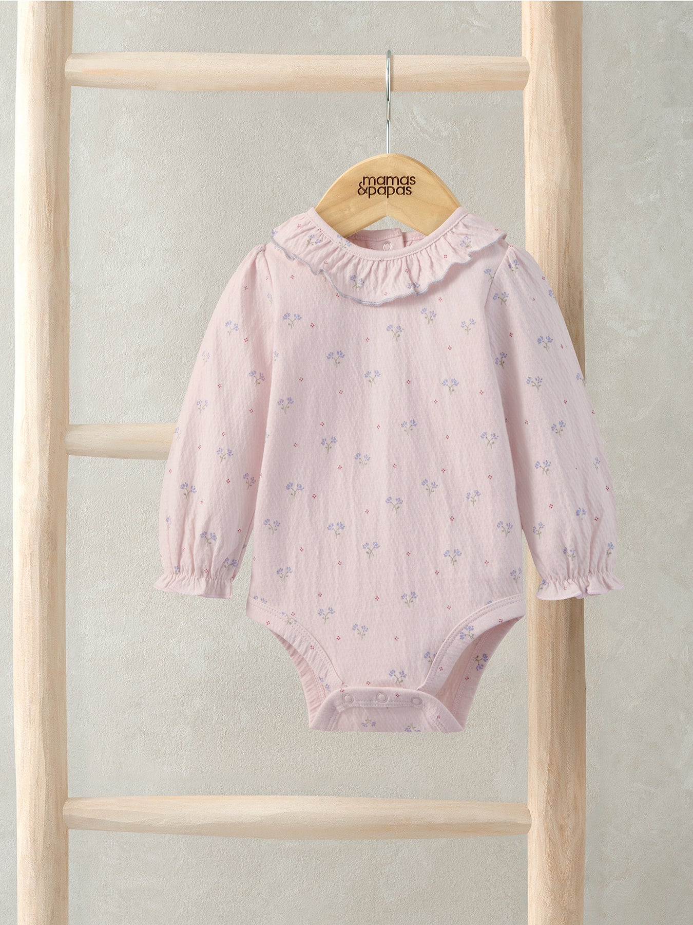 Baby Crinkle Bodysuit Cream