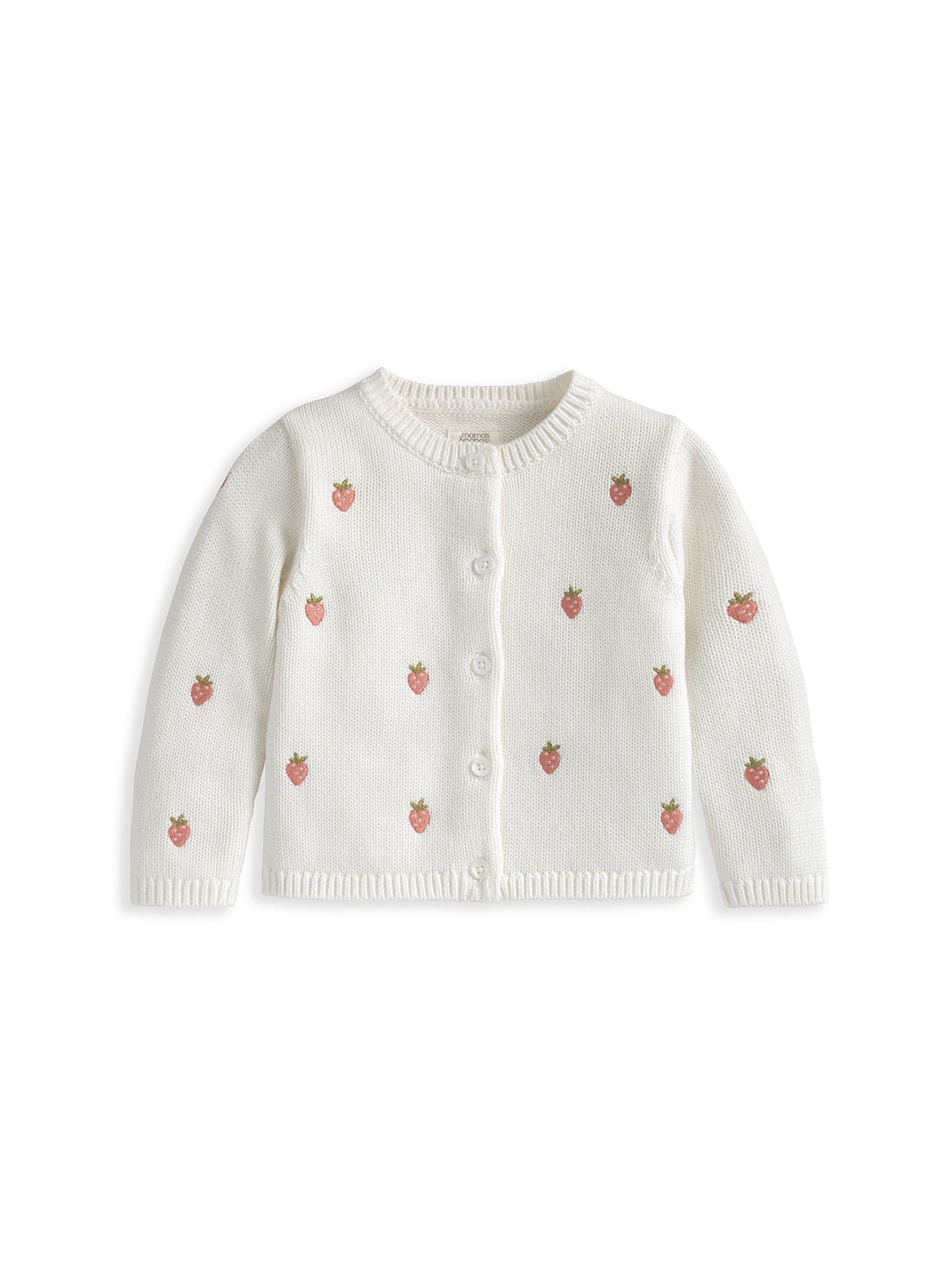 Baby Strawberry Cardigan Pink