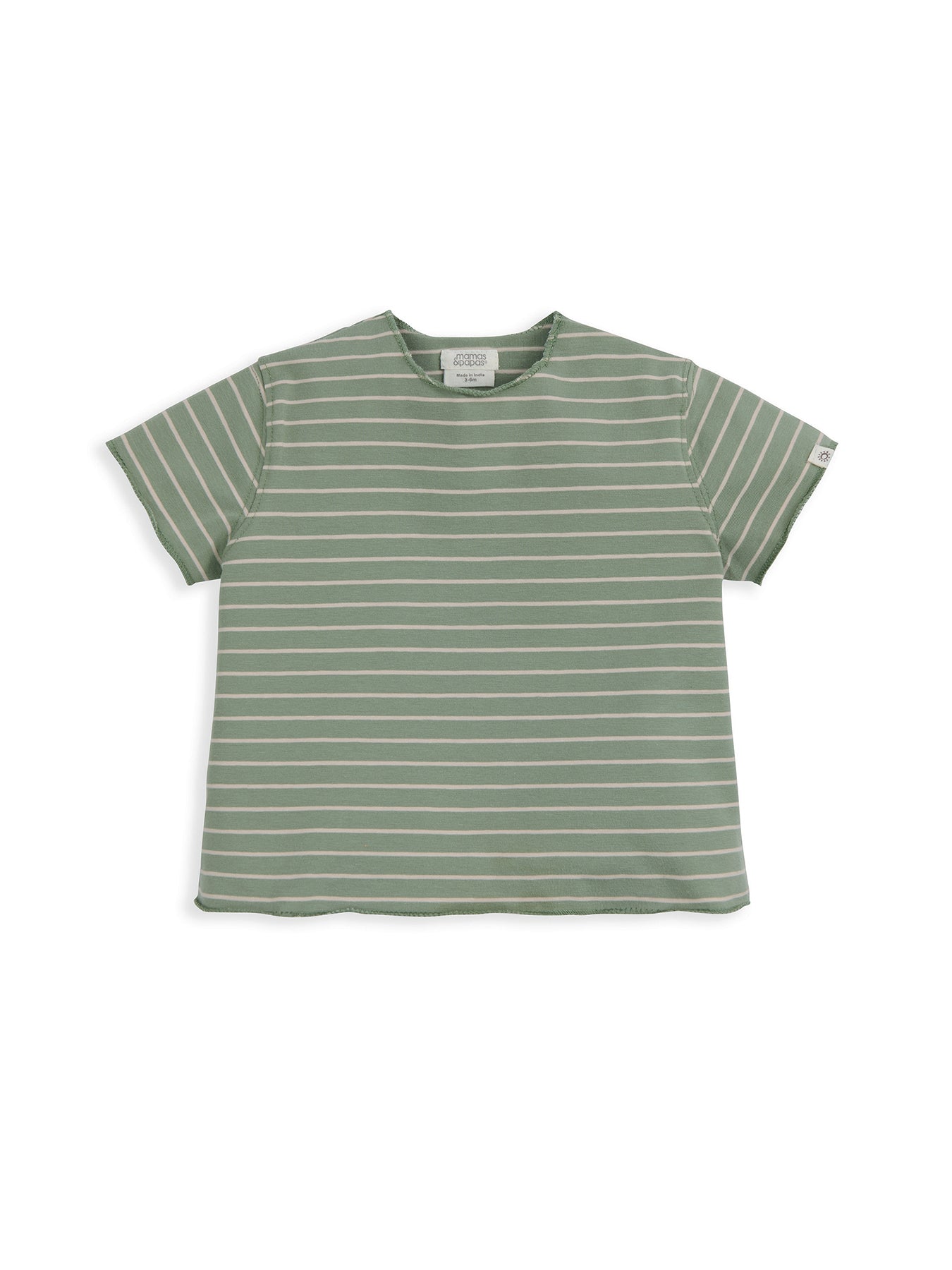 Baby Stripe T-Shirt and Trouser Set Blue
