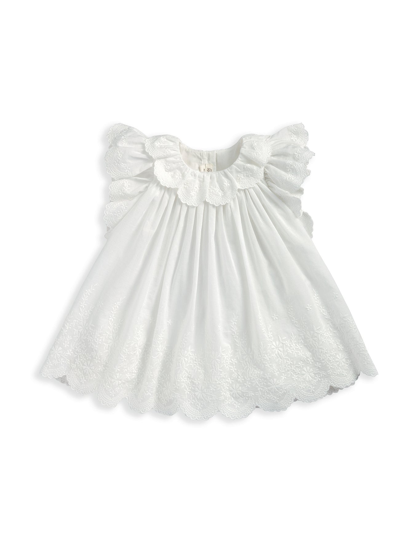 Baby Bodysuit Dress Grey