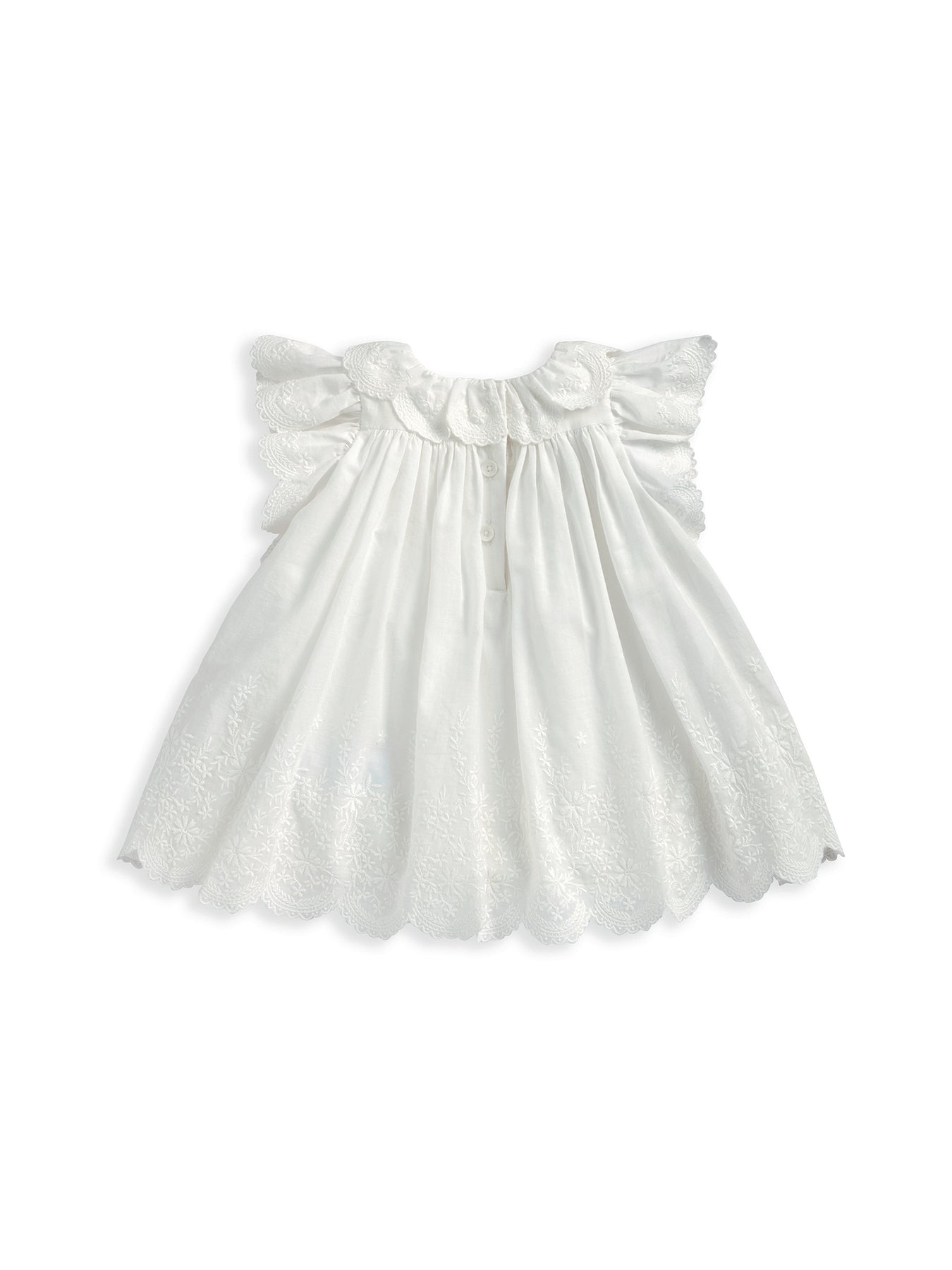 Baby Bodysuit Dress Grey