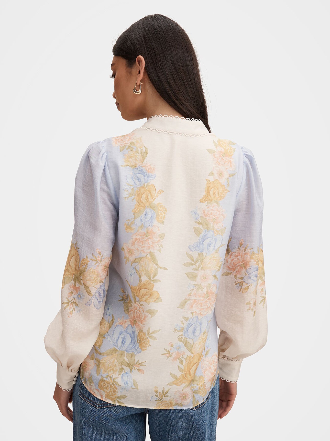 Emma Trimmed Blouse
