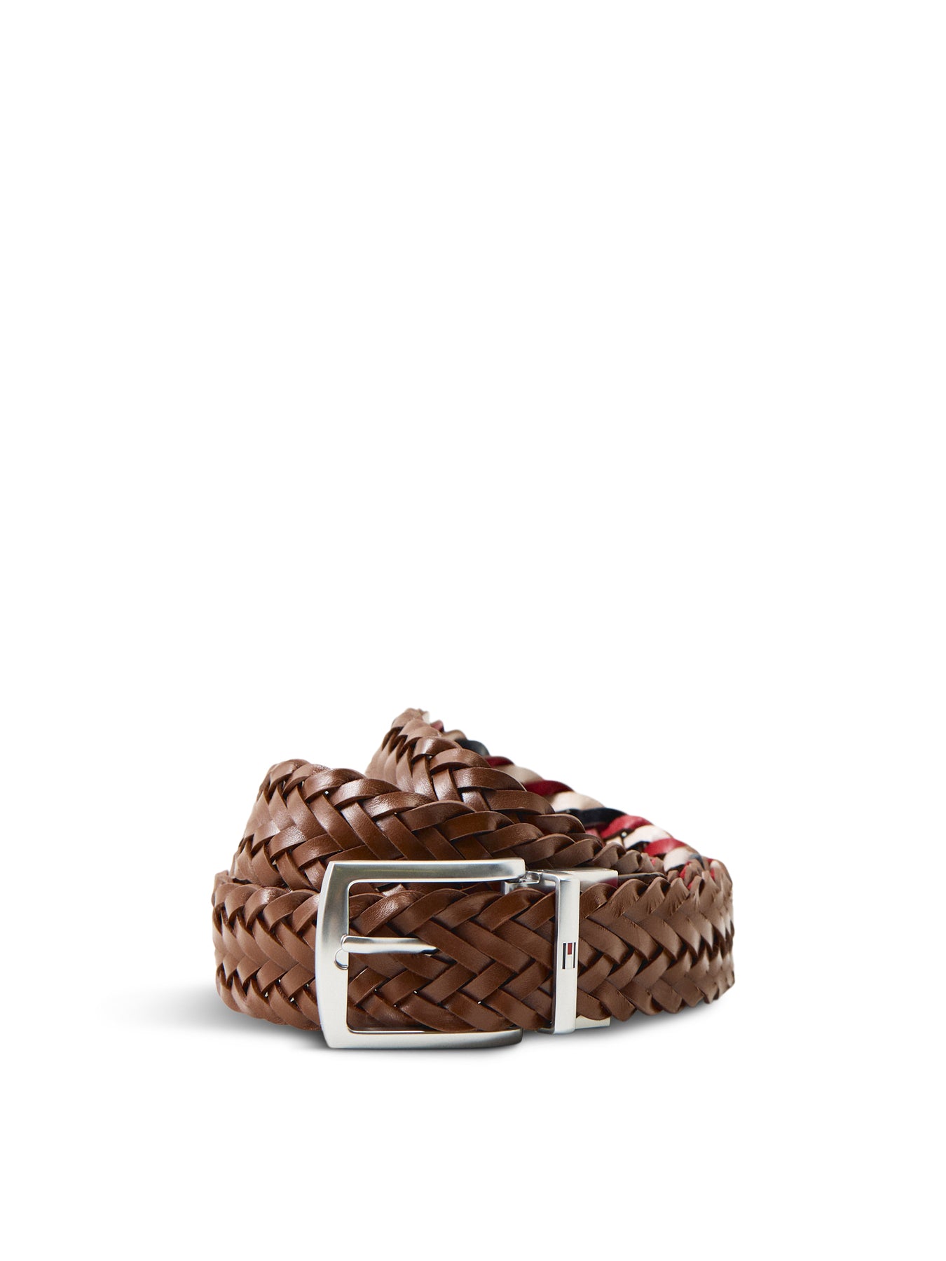 Denton Reversible Woven Belt Tan