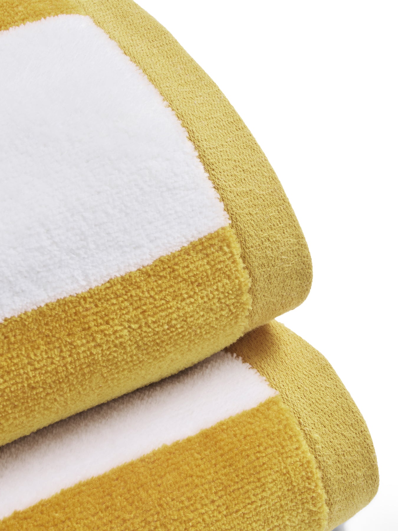 Cabana Stripe Towel Yellow