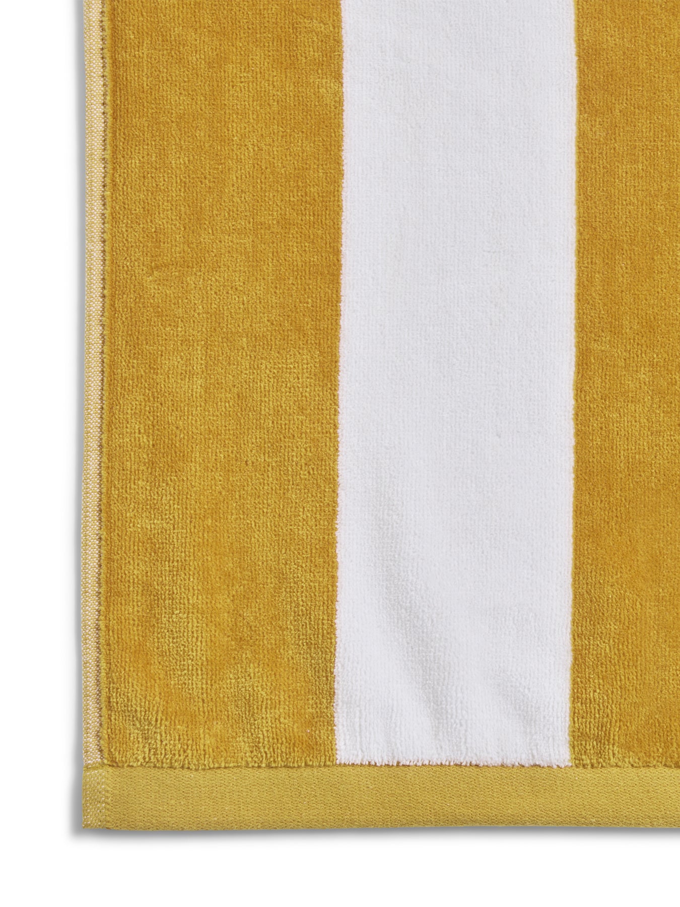 Cabana Stripe Towel Yellow