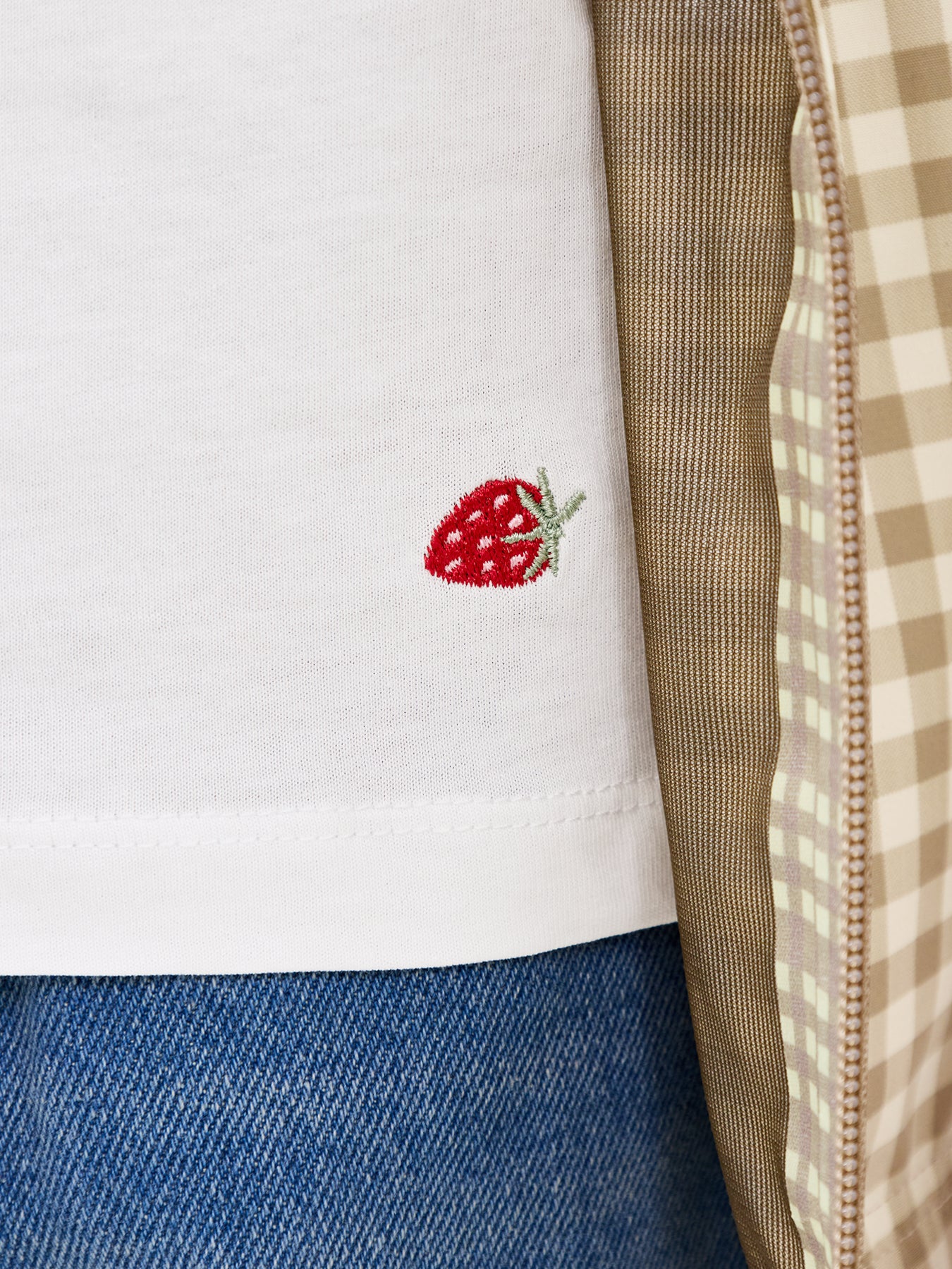 Ketty Organic Cotton Short Sleeve T Shirt White