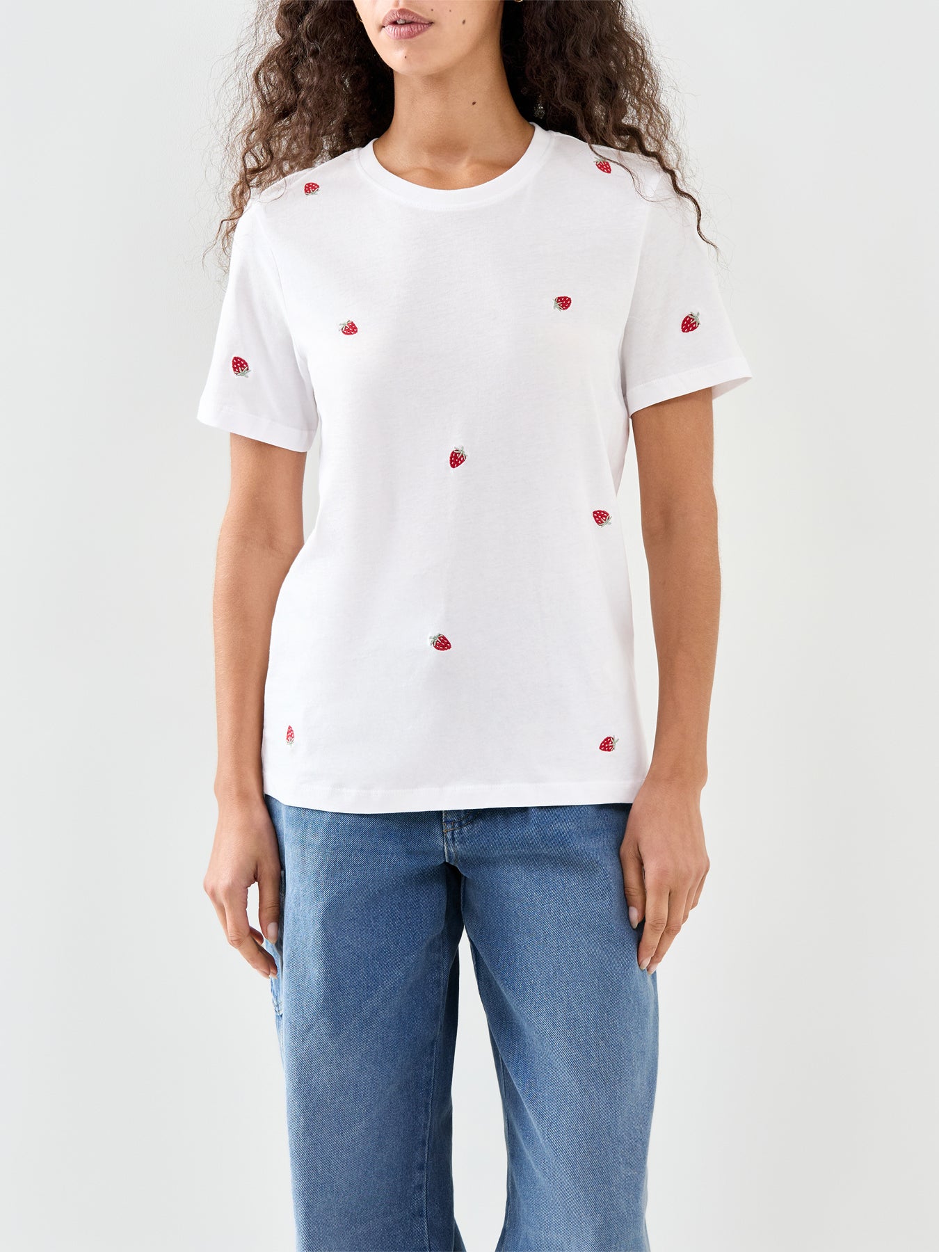 Ketty Organic Cotton Short Sleeve T Shirt White