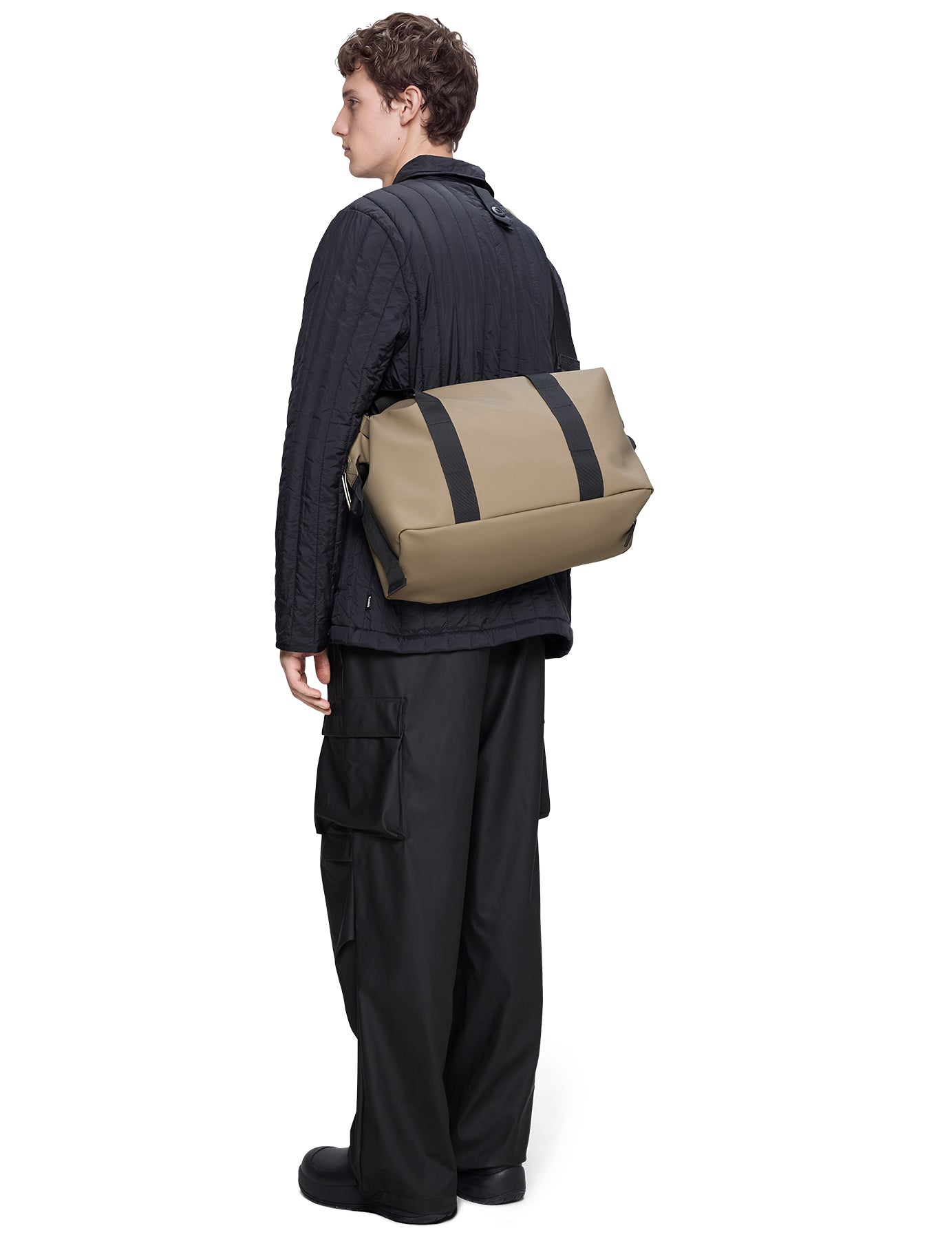 Rains Hilo Weekend Bag Small W3 Beige
