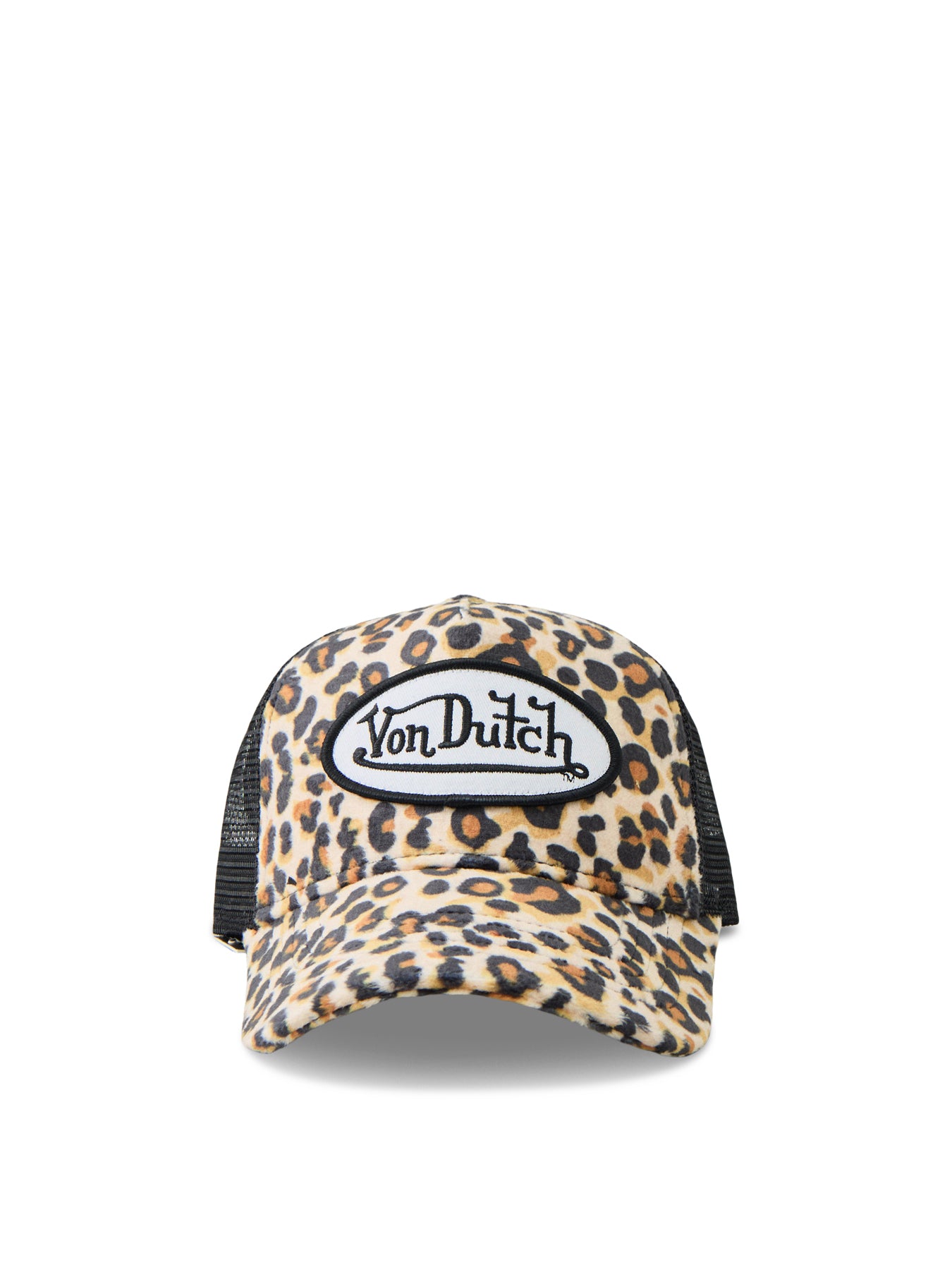 Distressed Trucker Cap Leopard