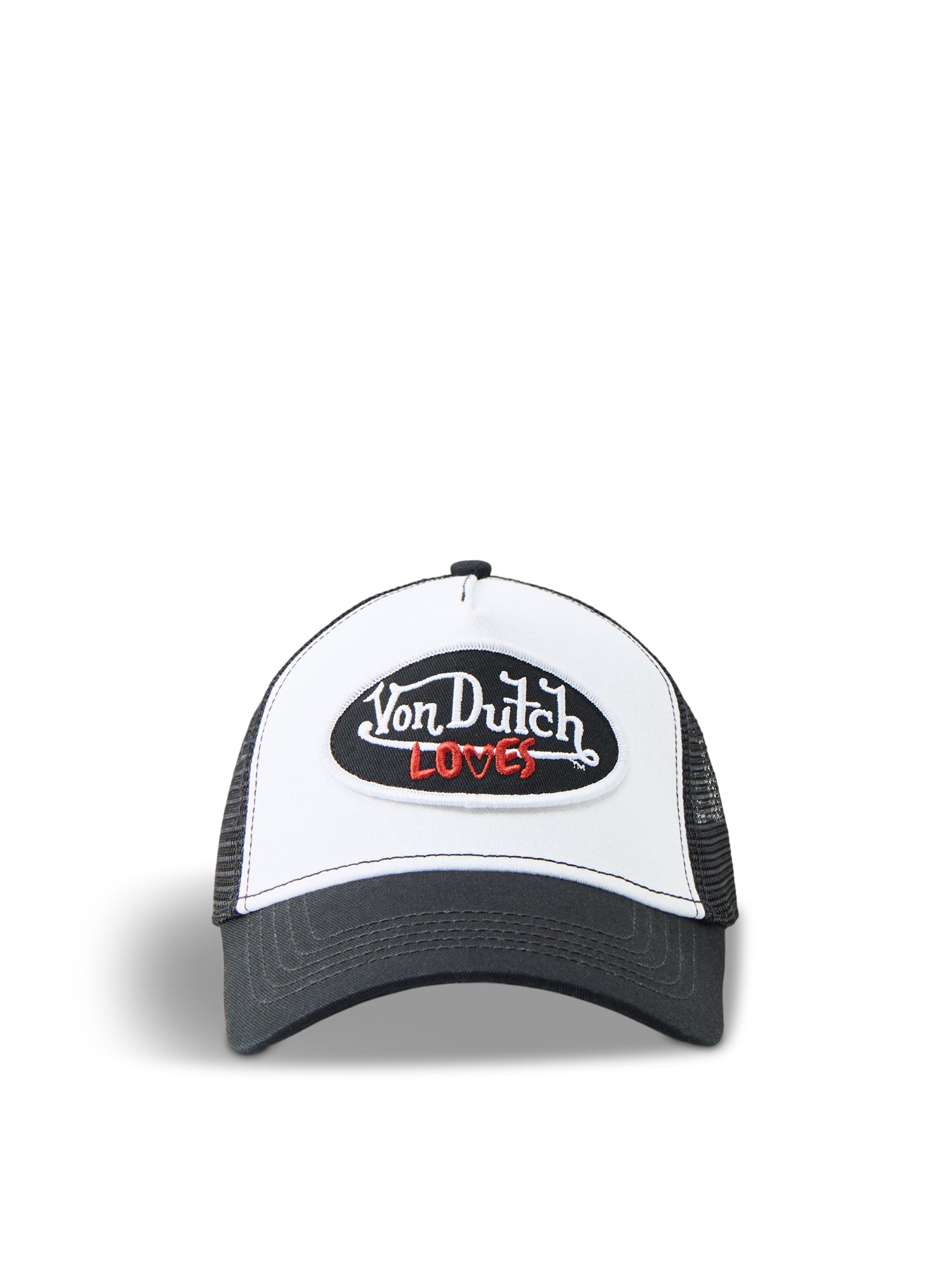 Love Collection Cap Black White
