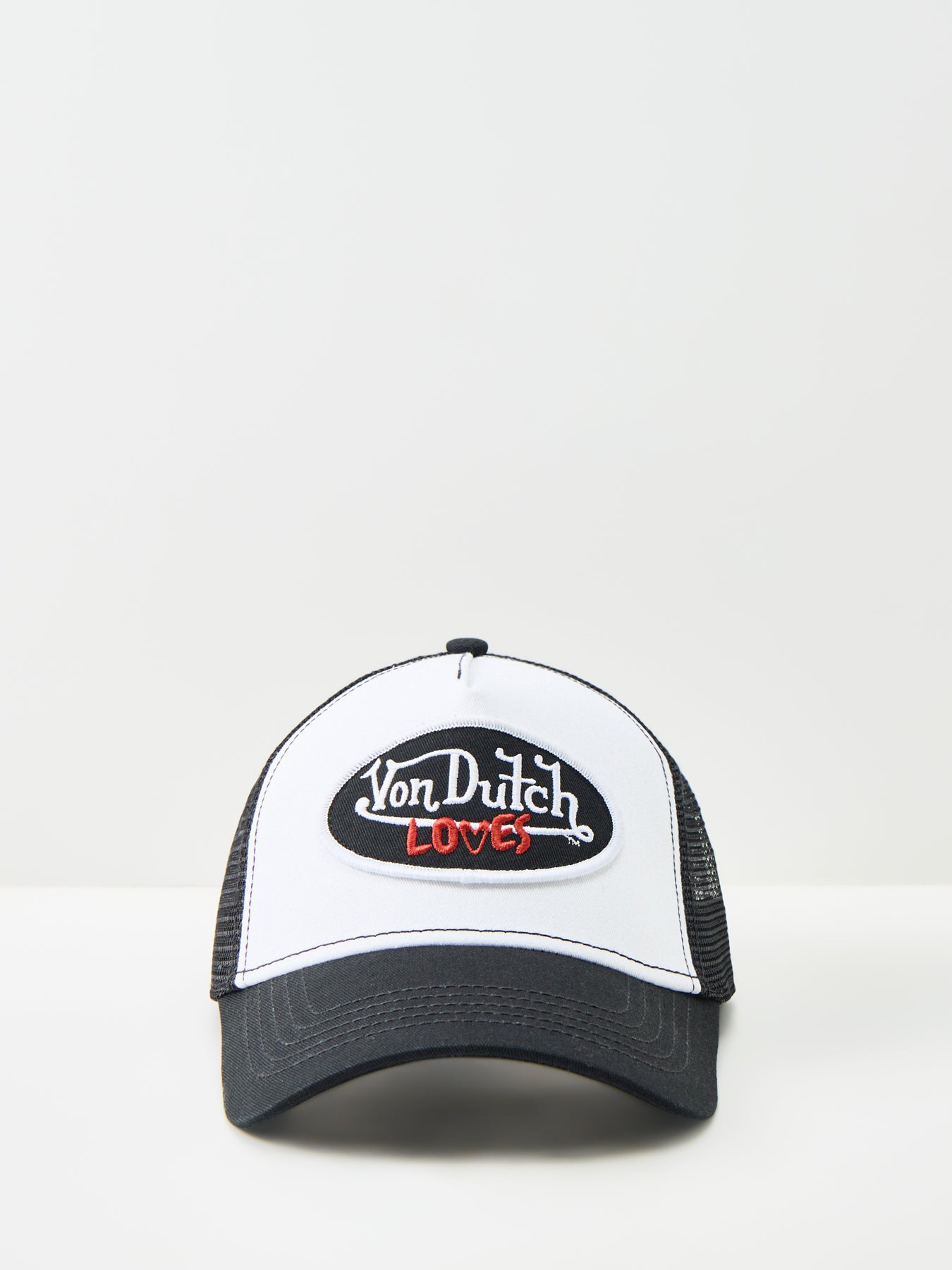 Love Collection Cap Black White