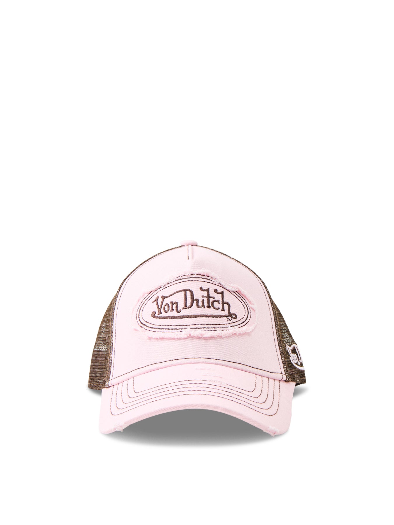 Distressed Logo Cap Pink