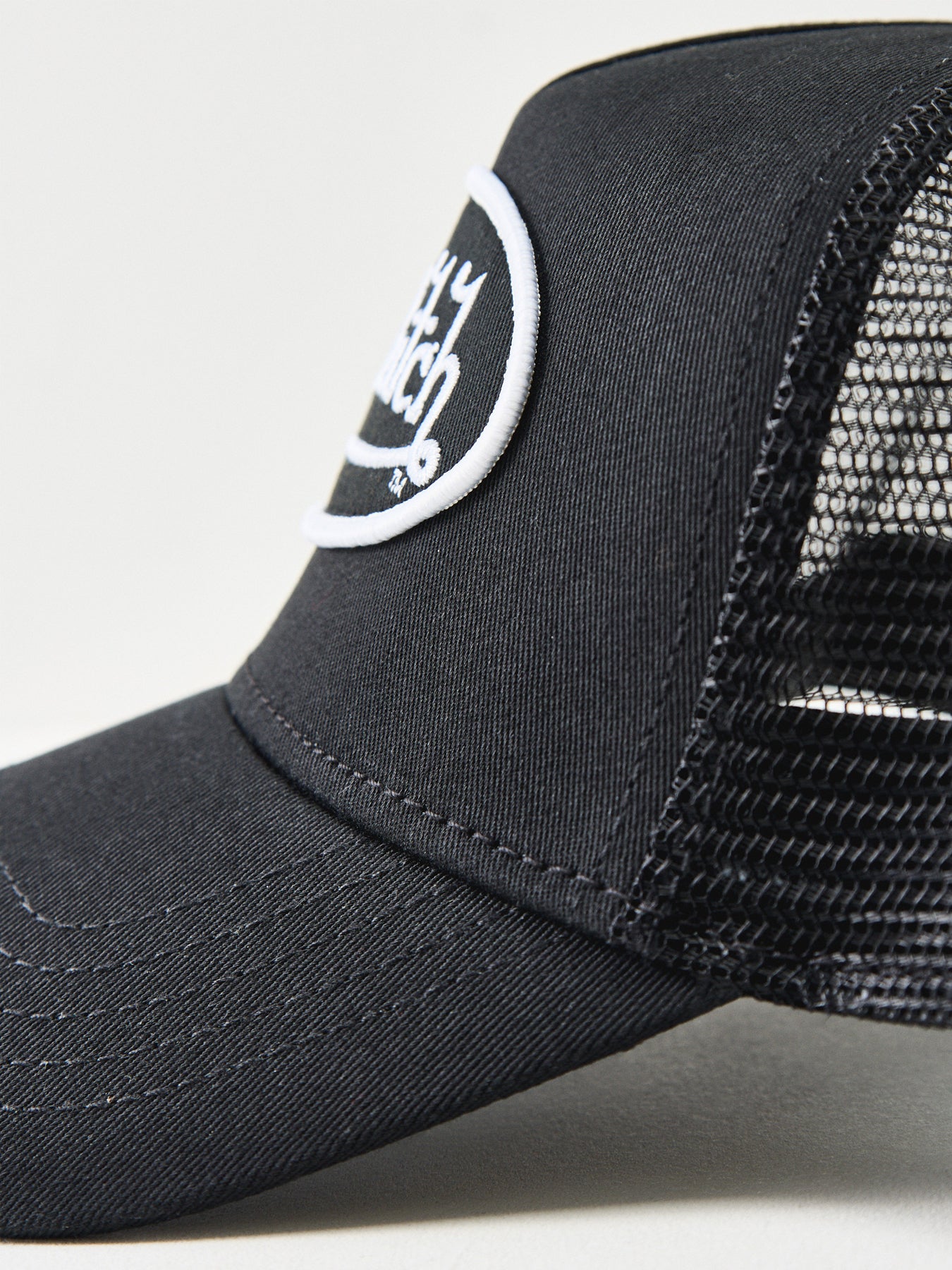 Staple Trucker Cap Black