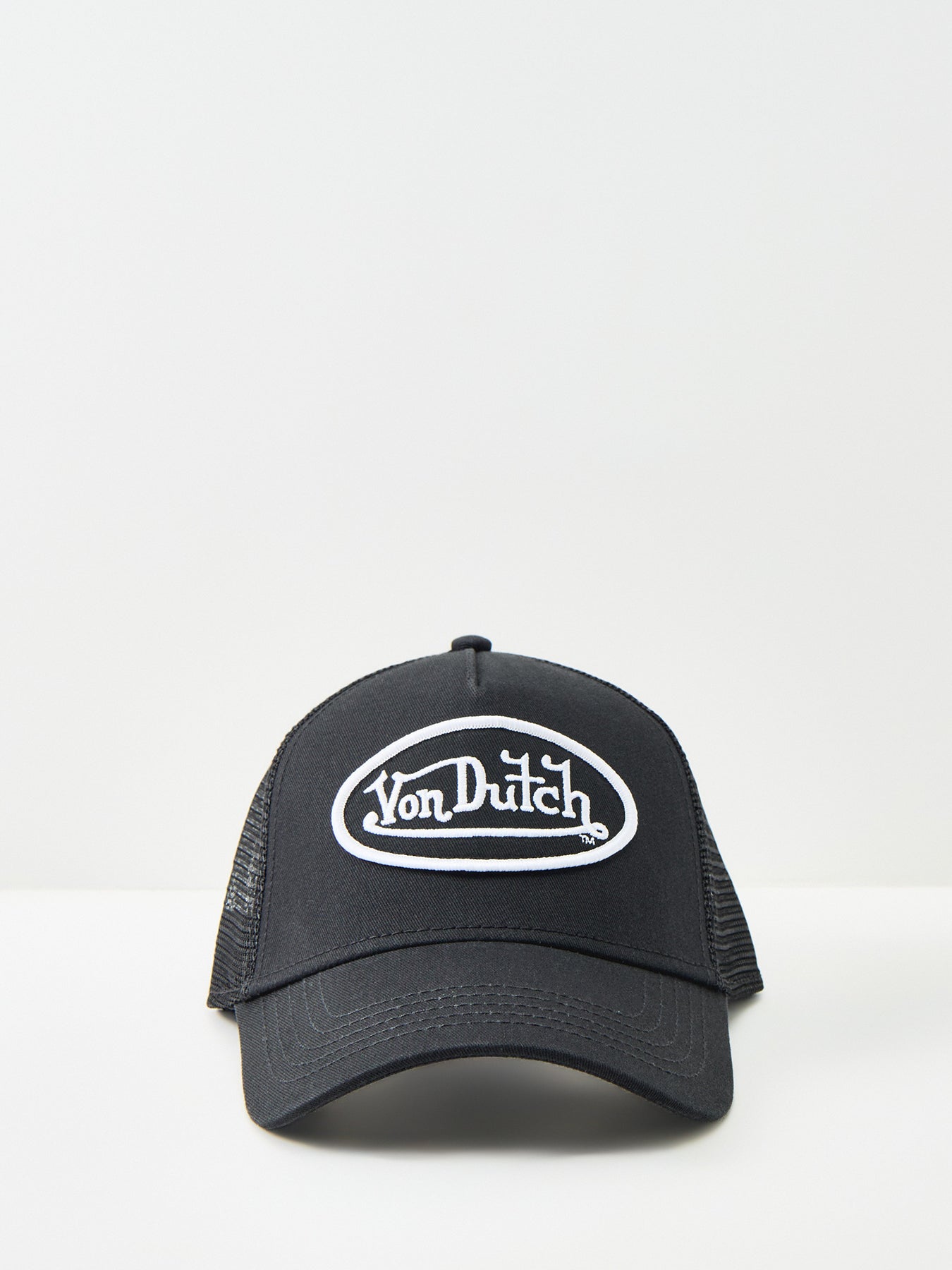 Staple Trucker Cap Black