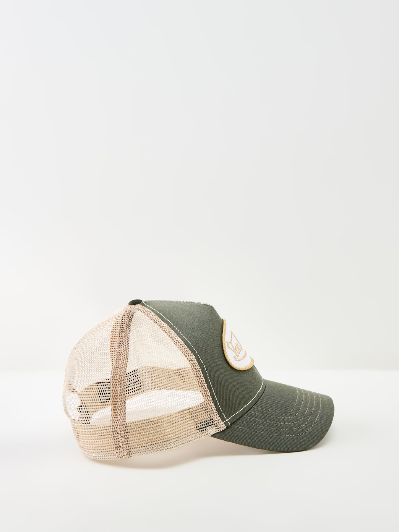 Logo Trucker Cap Khaki