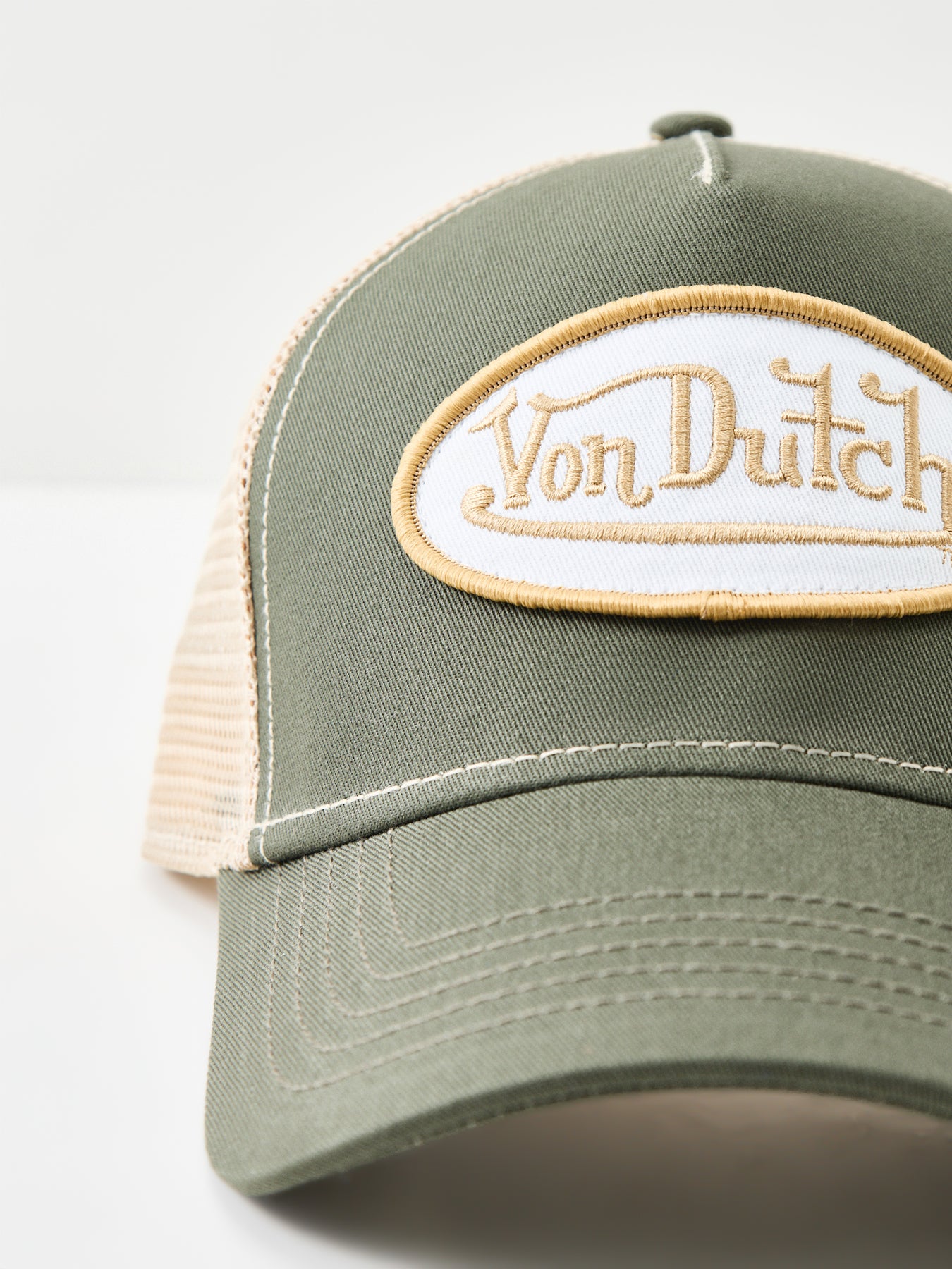 Logo Trucker Cap Khaki