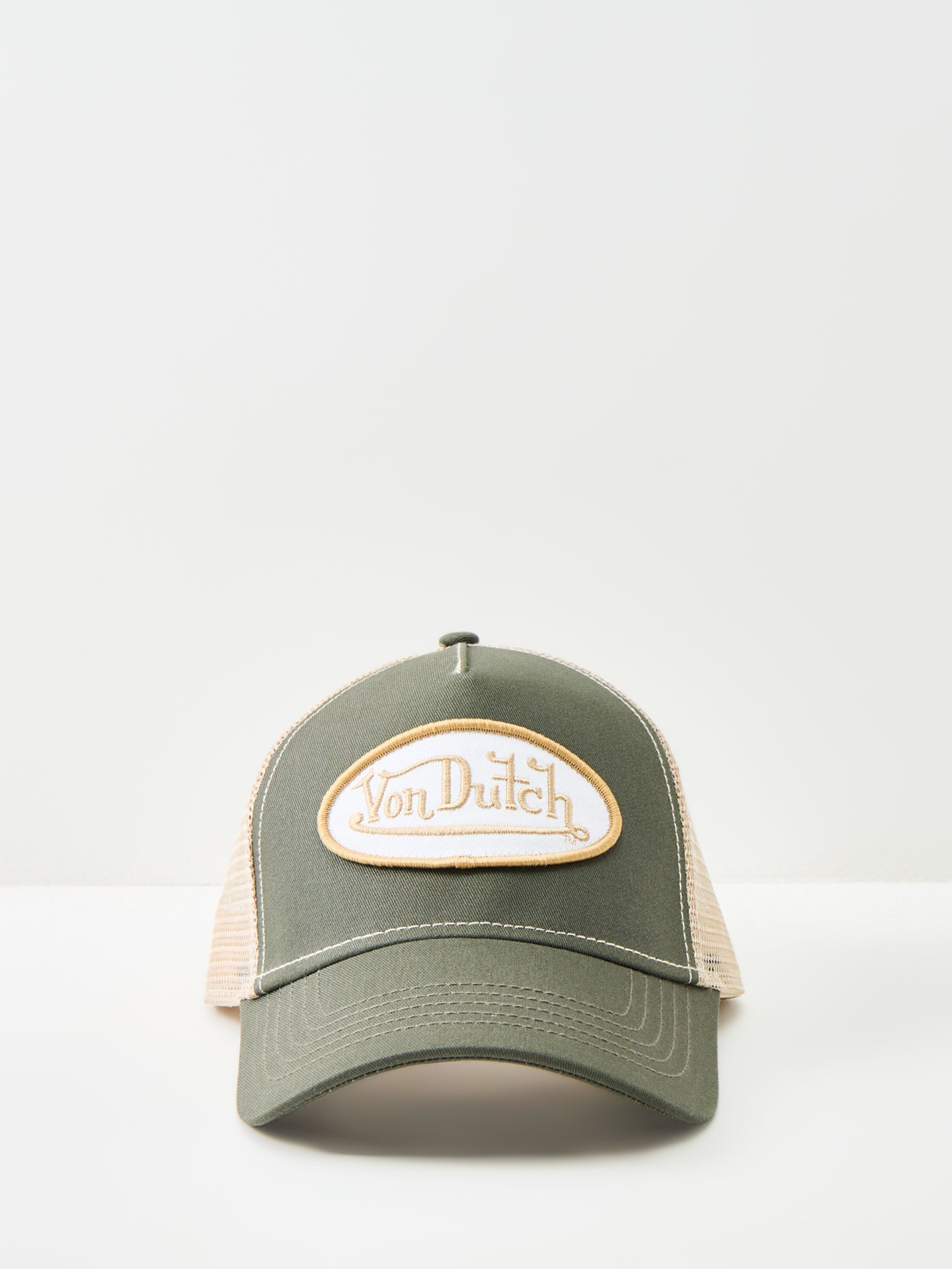 Logo Trucker Cap Khaki