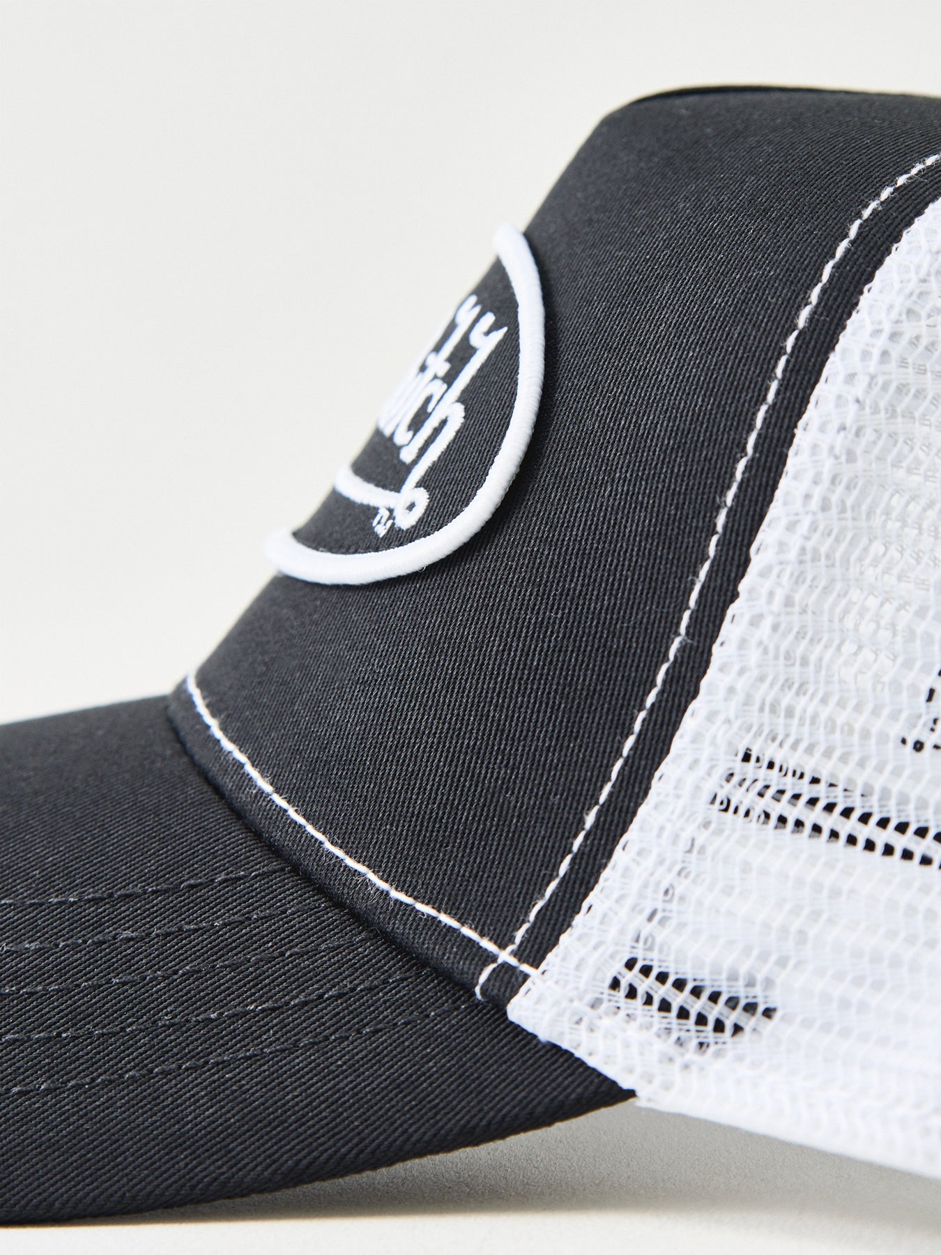 Logo Trucker Cap Black