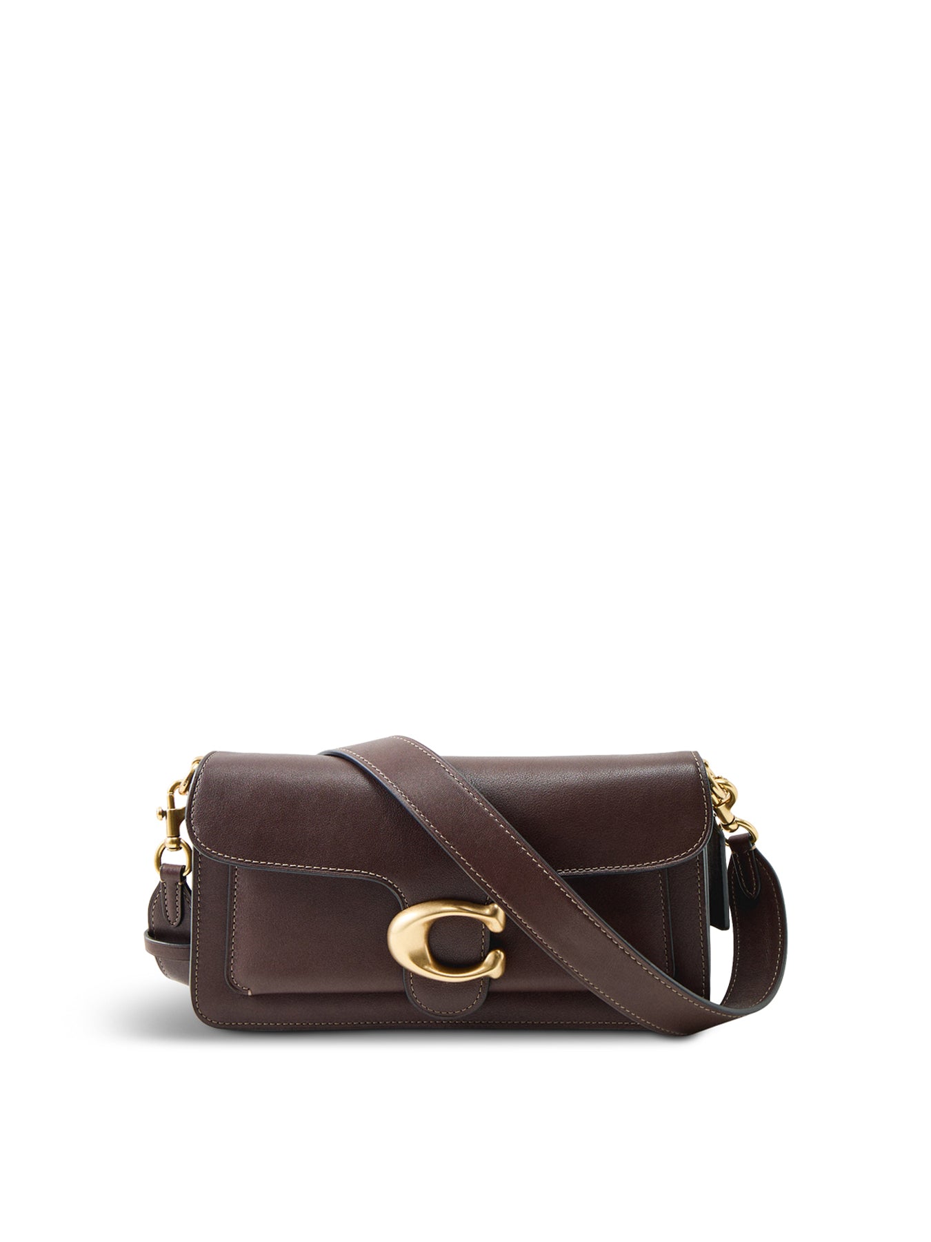 Tabby 26 Soft Grain Leather Shoulder Bag Maple