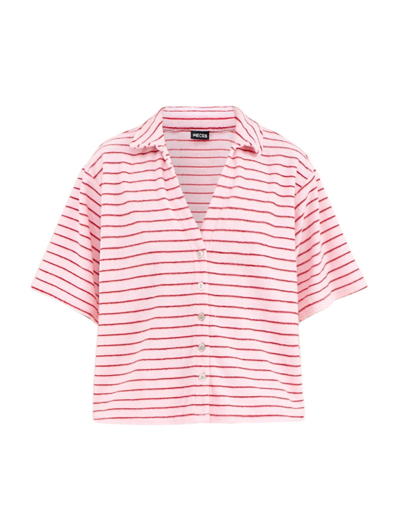 Kay Frotte Short Sleeve Shirt Multi