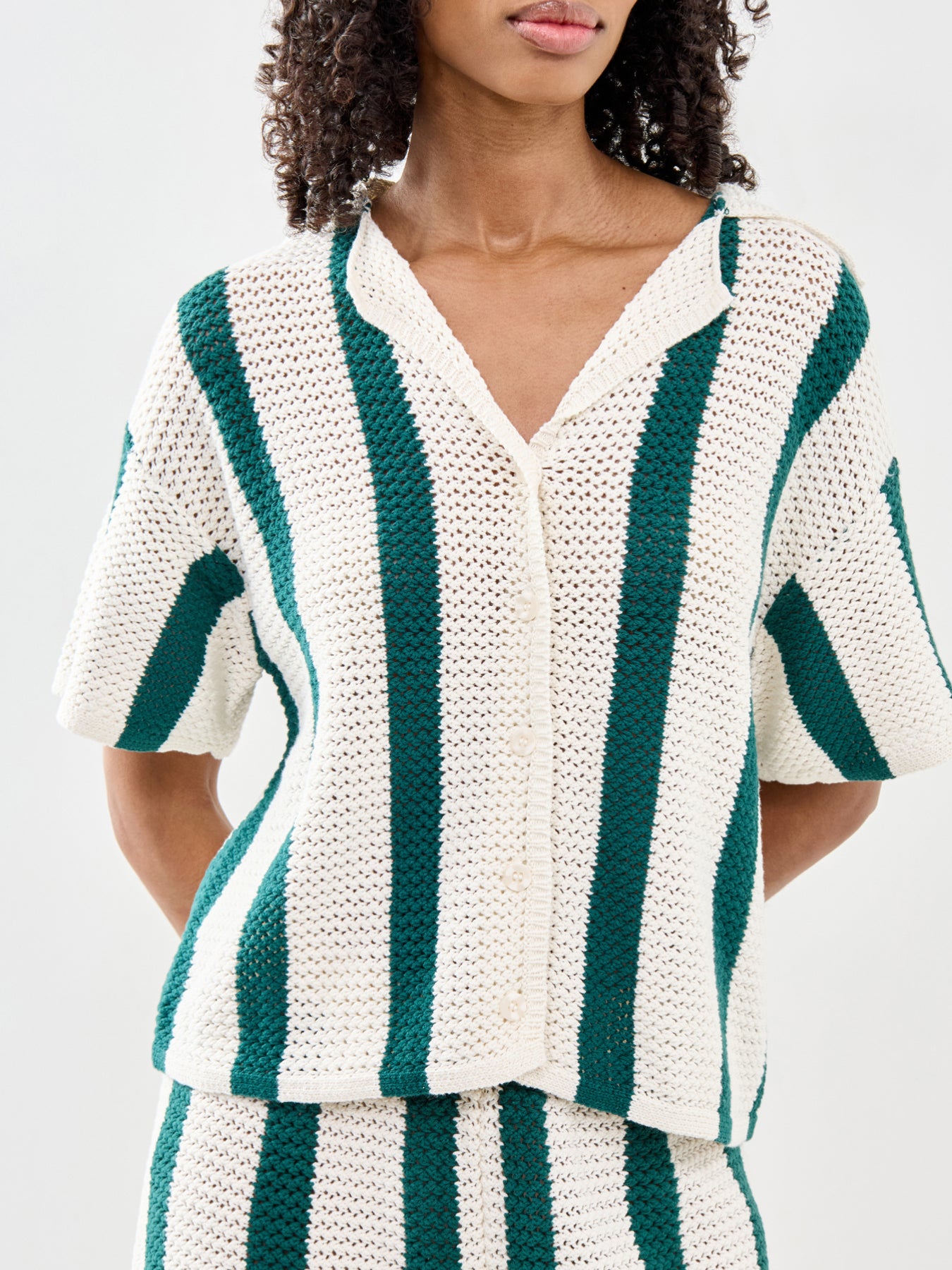 Kenzie Short Sleeve Shirt Green