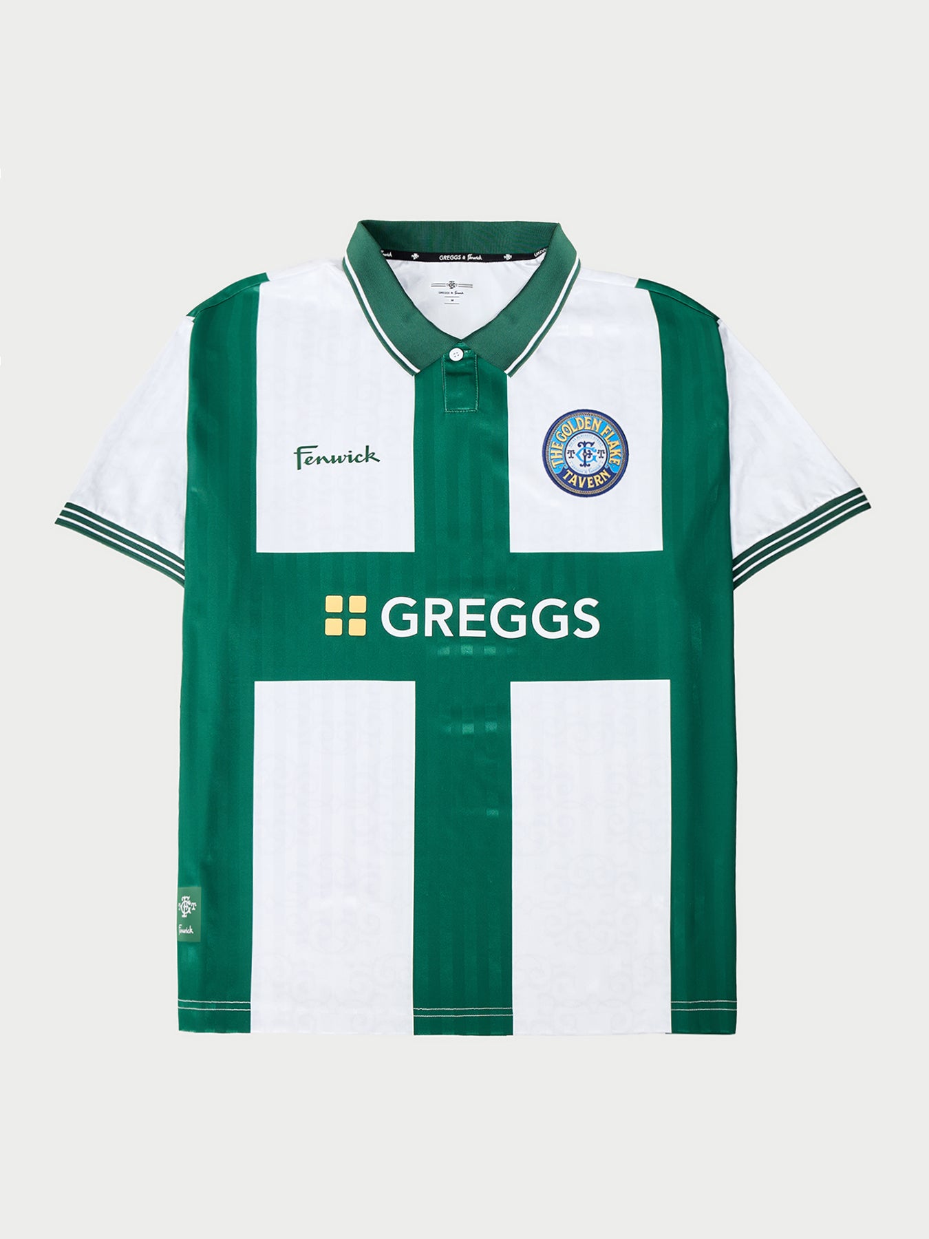 The Golden Flake Tavern Football Shirt Green