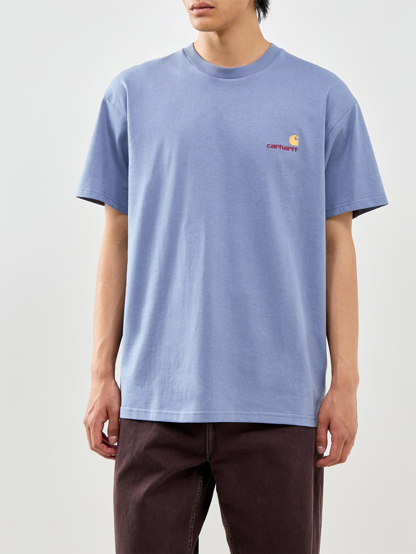 American Script T-Shirt Blue