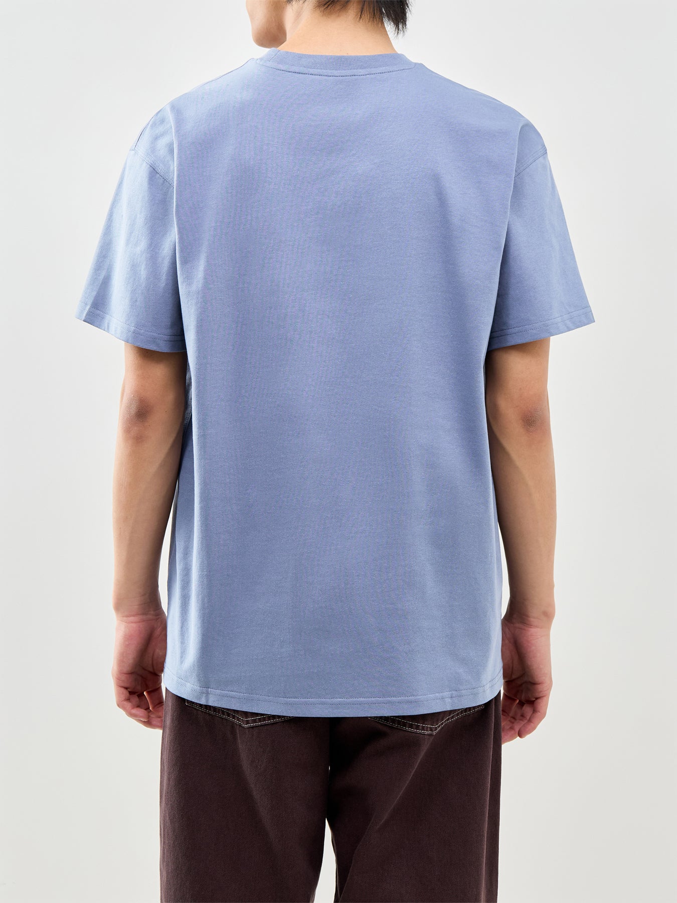 American Script T-Shirt Blue