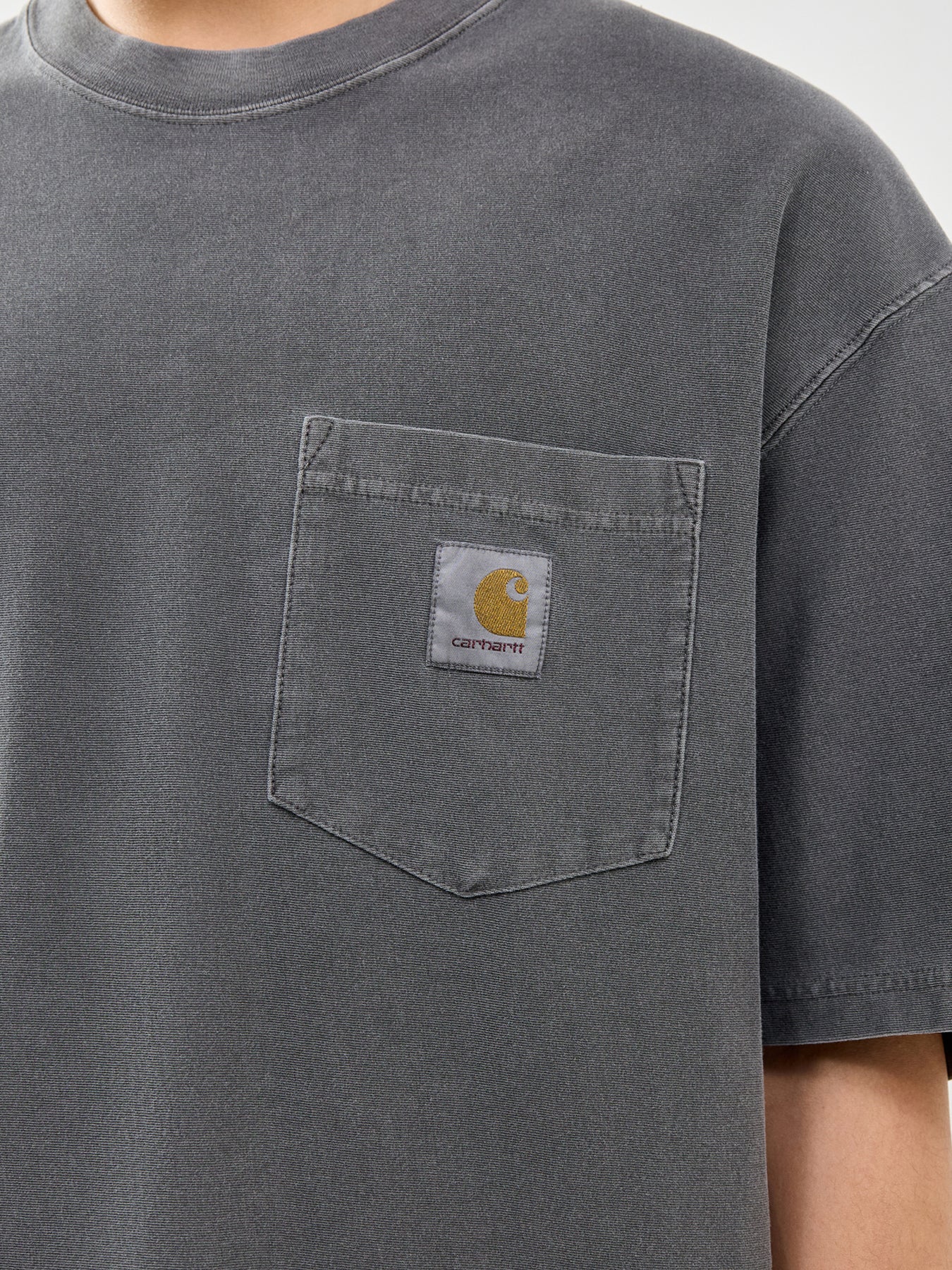 Loose Pocket T-Shirt Grey