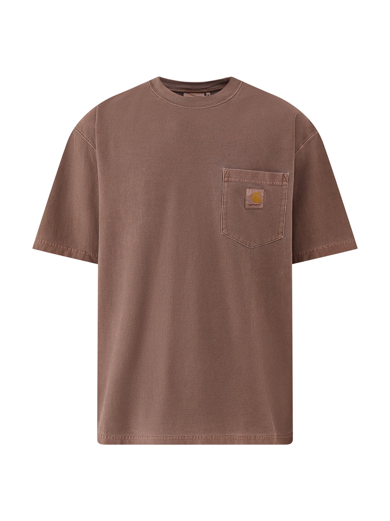 Loose Pocket T-Shirt Brown