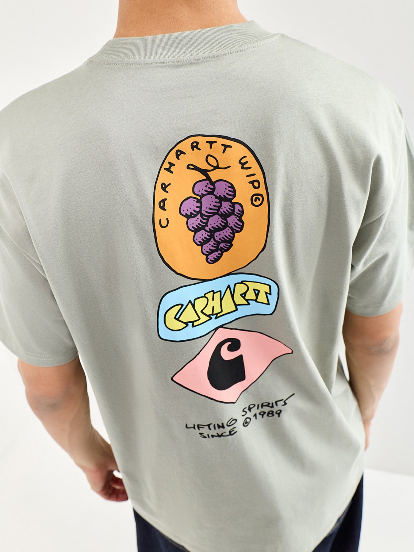 Stacked Grapes T-Shirt Green