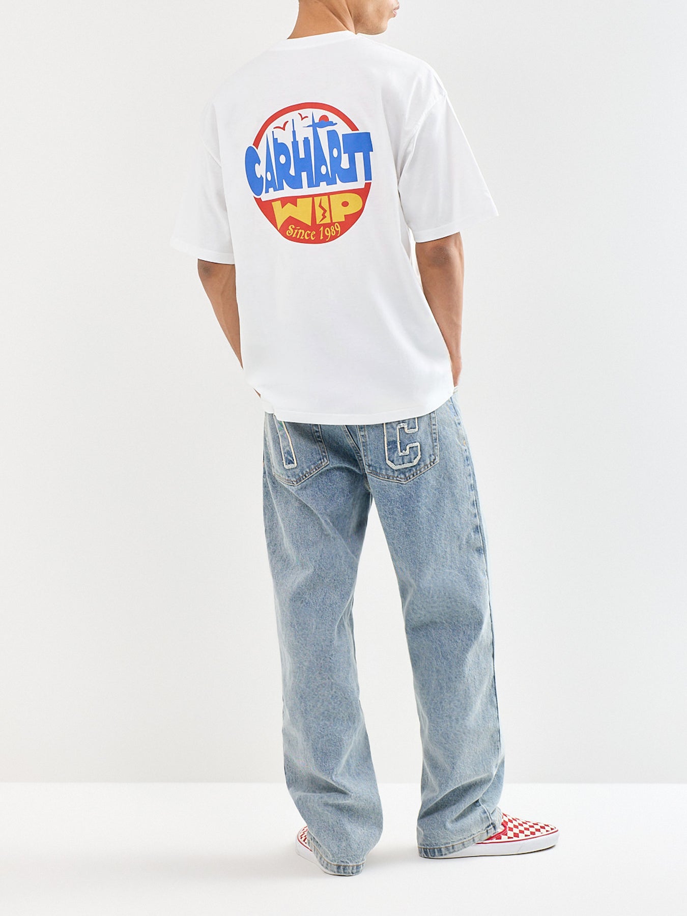 Luggage Label T-Shirt White