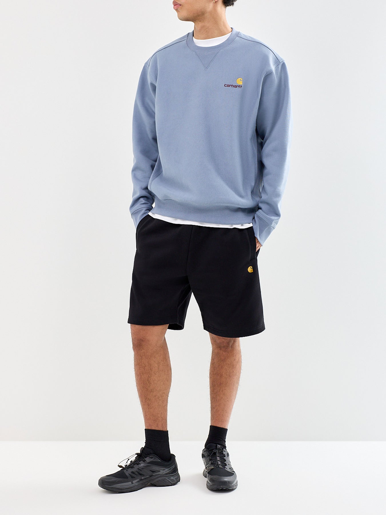 American Script Sweatshirt Blue