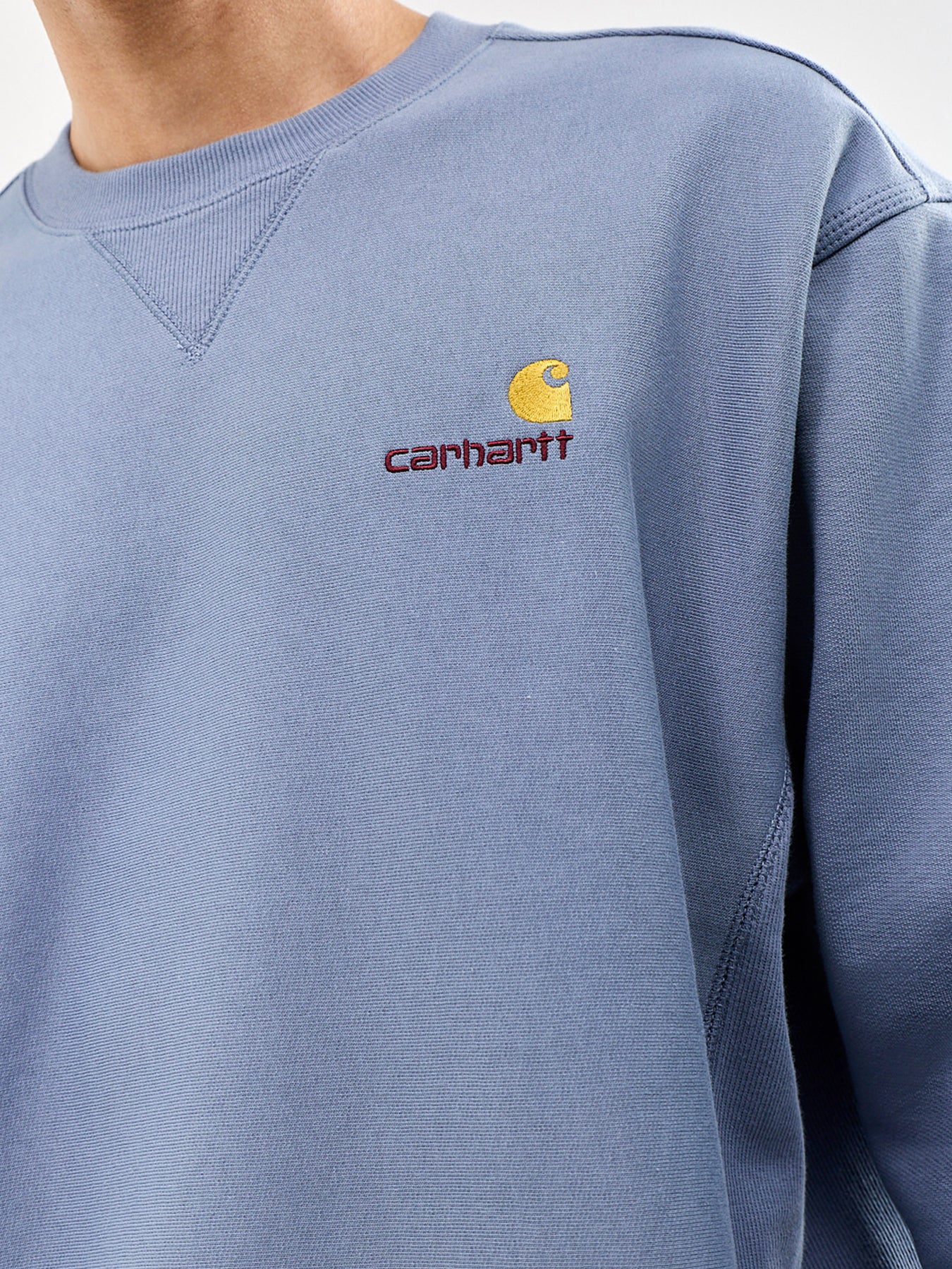 American Script Sweatshirt Blue