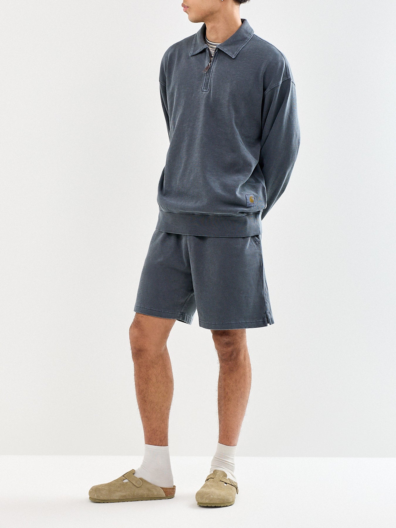 Harper Sweat Shorts Grey