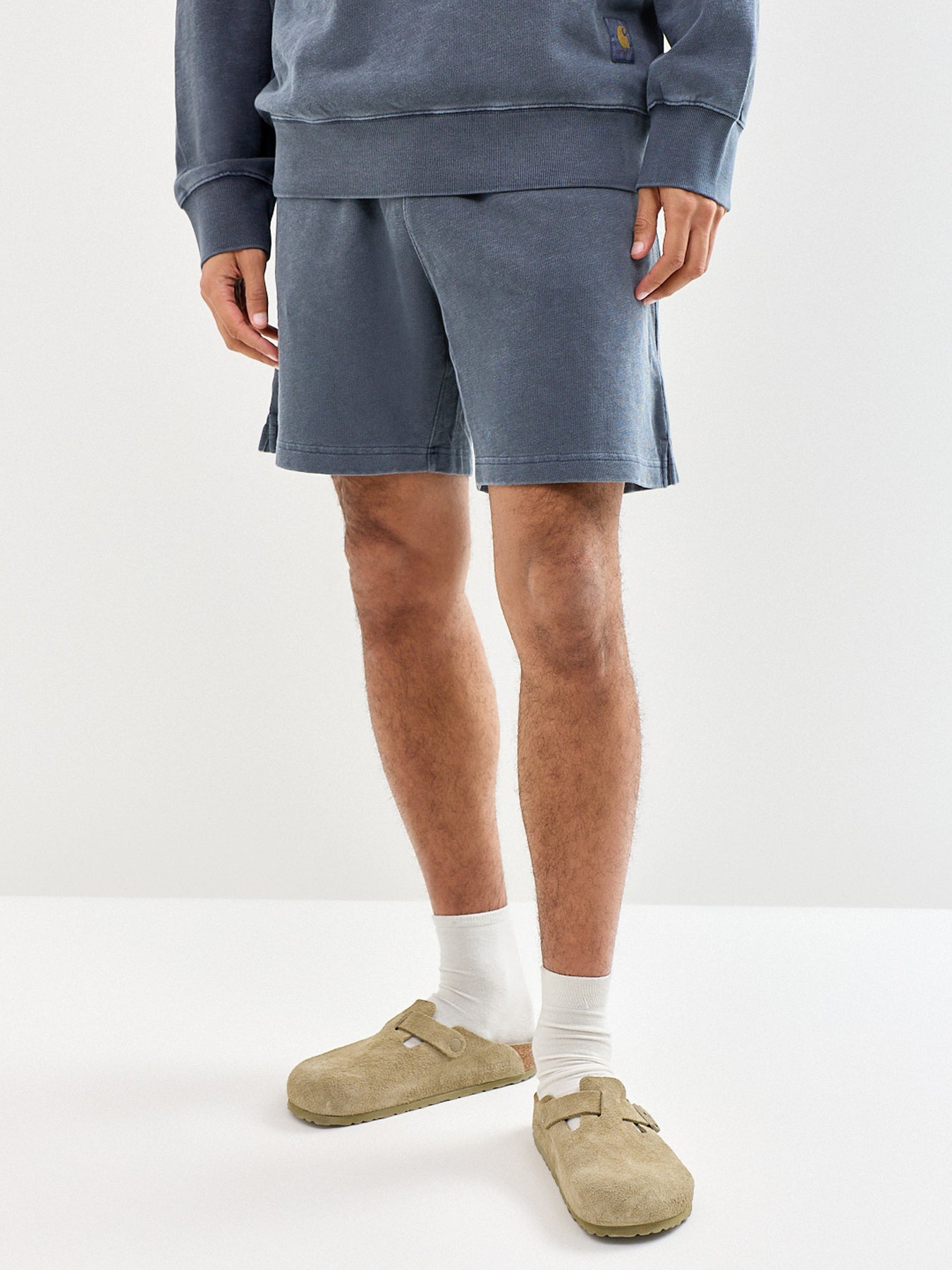 Harper Sweat Shorts Grey