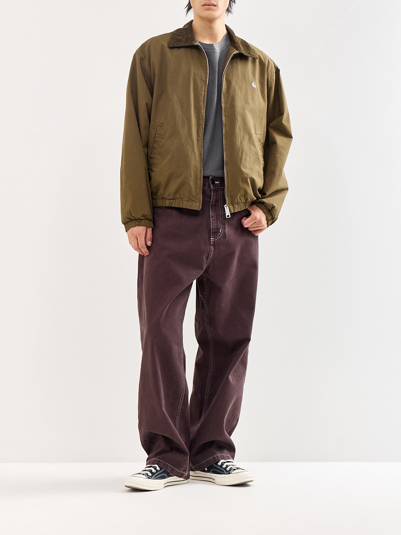 Madison Ripstop Chore Jacket Brown