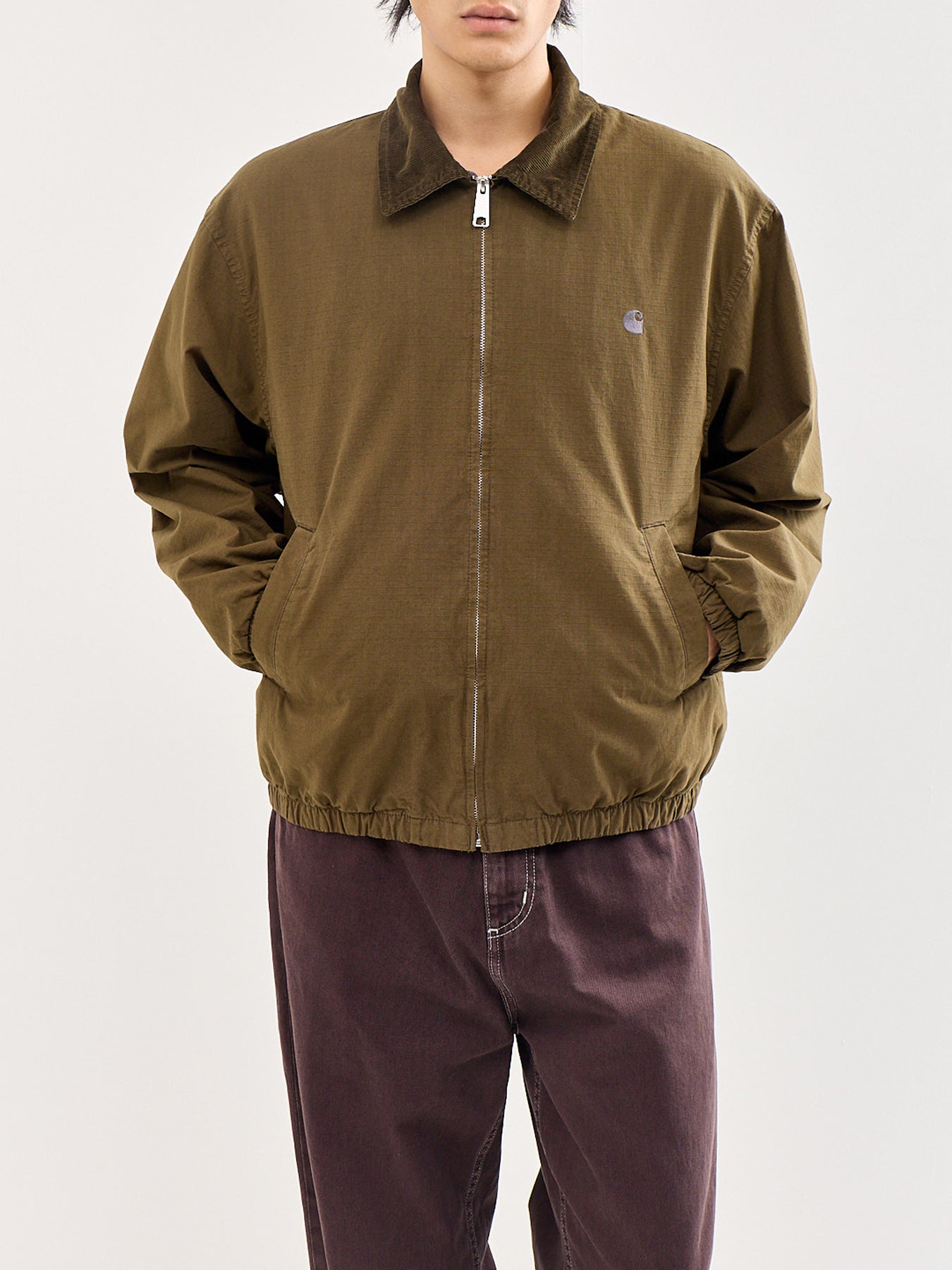 Madison Ripstop Chore Jacket Brown